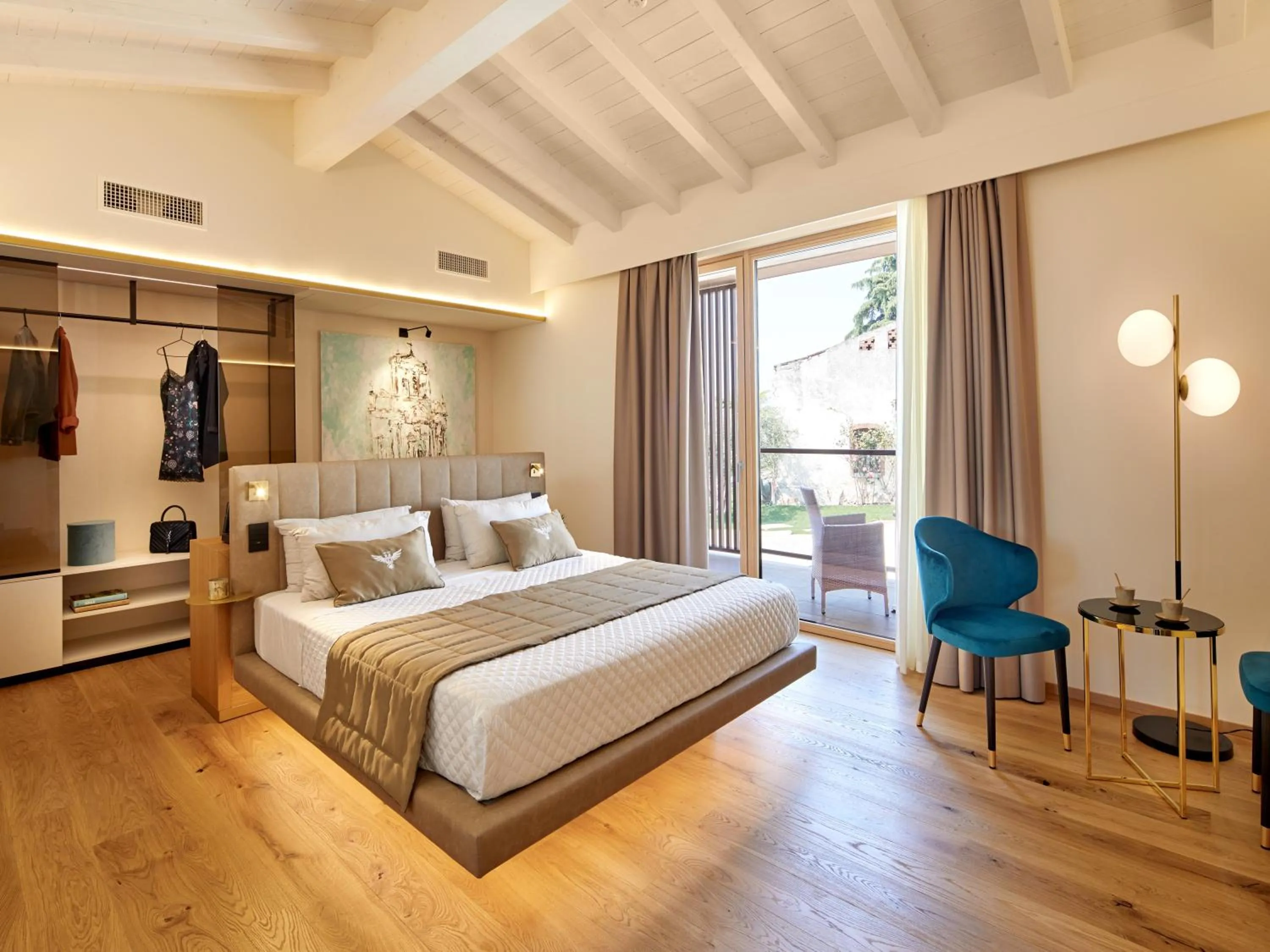 Bed in Relais Forte Benedek Wine & SPA - Adults Only