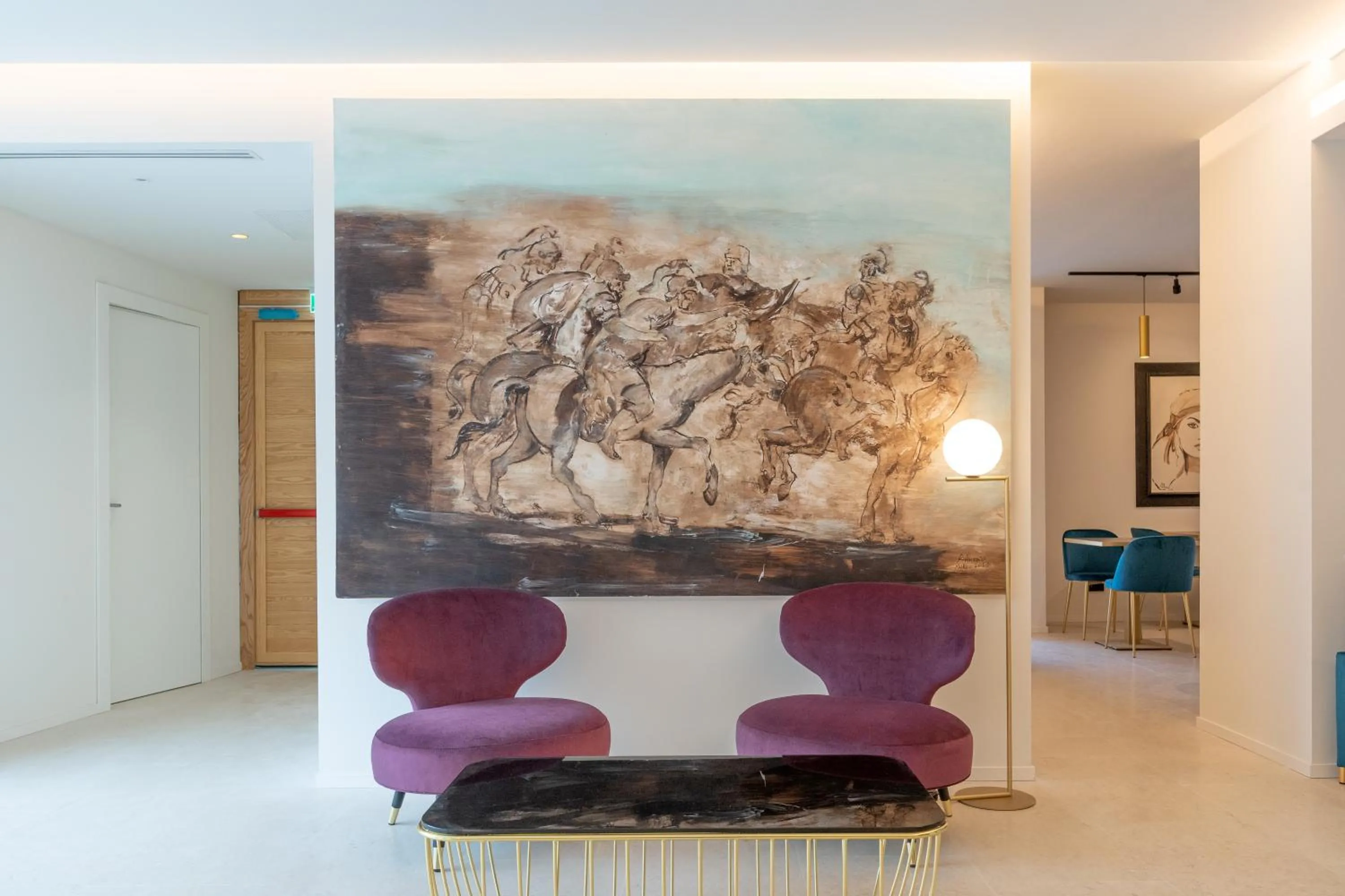 Lobby or reception in Relais Forte Benedek Wine & SPA - Adults Only