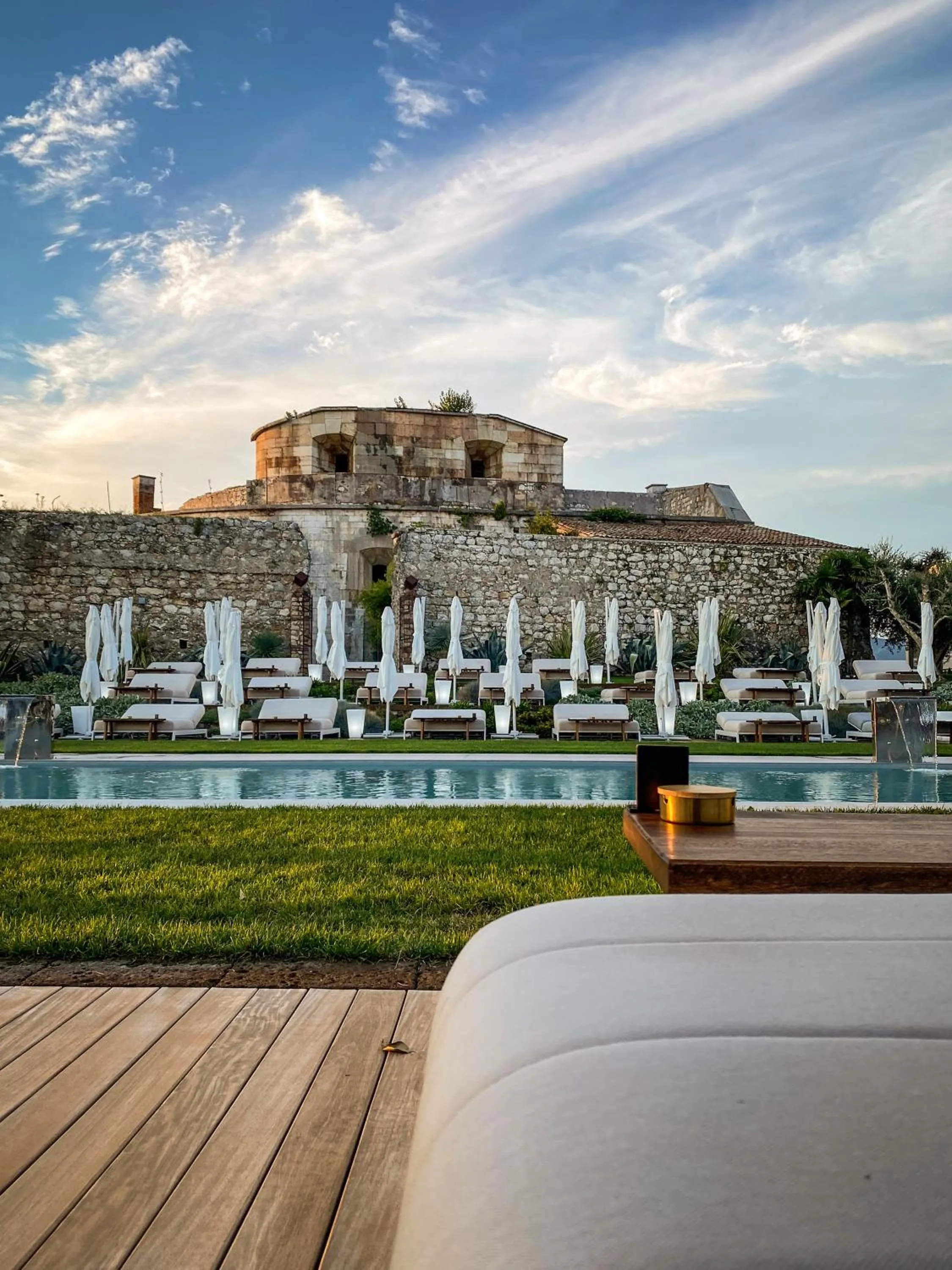 Swimming pool in Relais Forte Benedek Wine & SPA - Adults Only