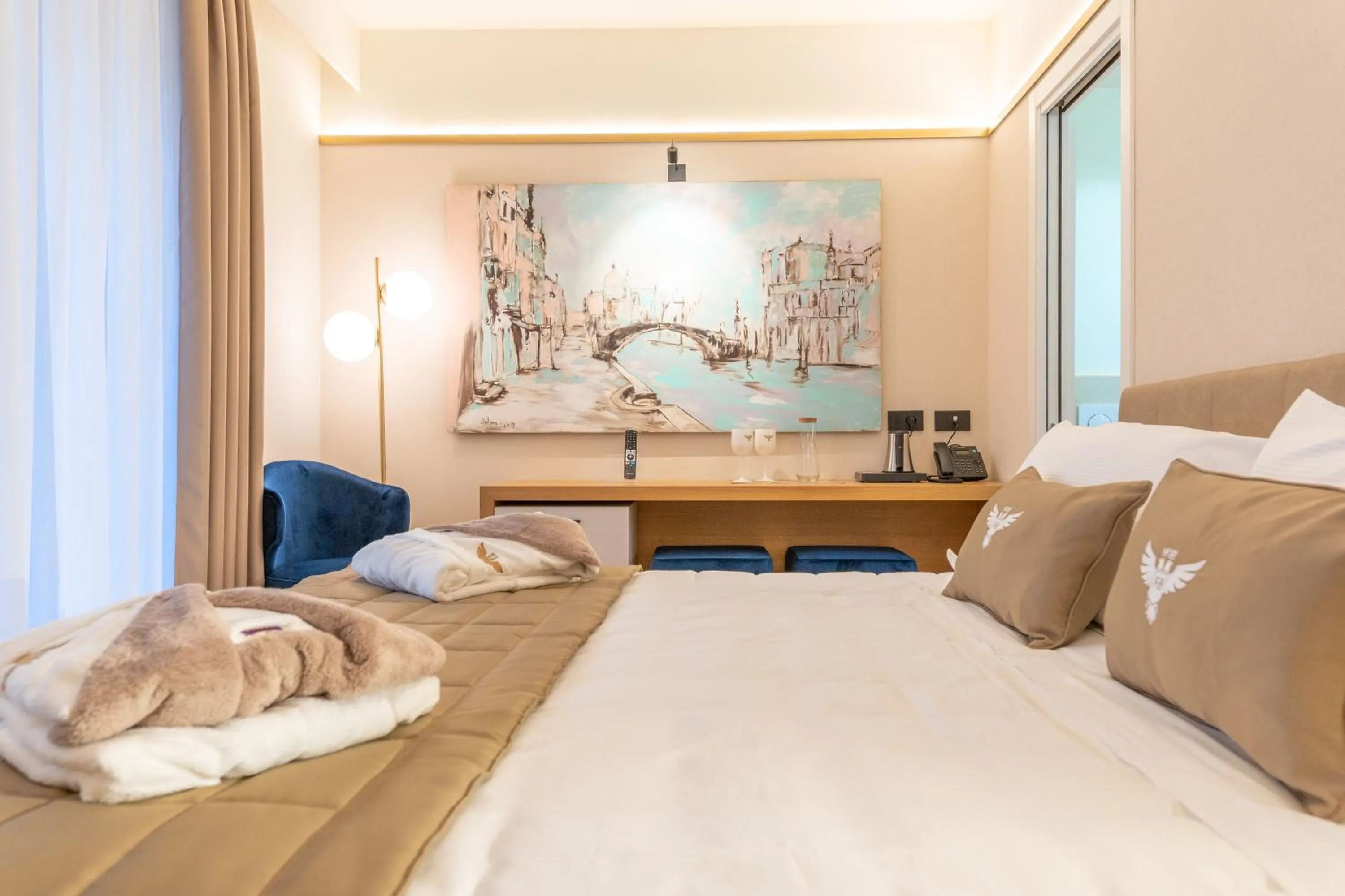 Bed in Relais Forte Benedek Wine & SPA - Adults Only