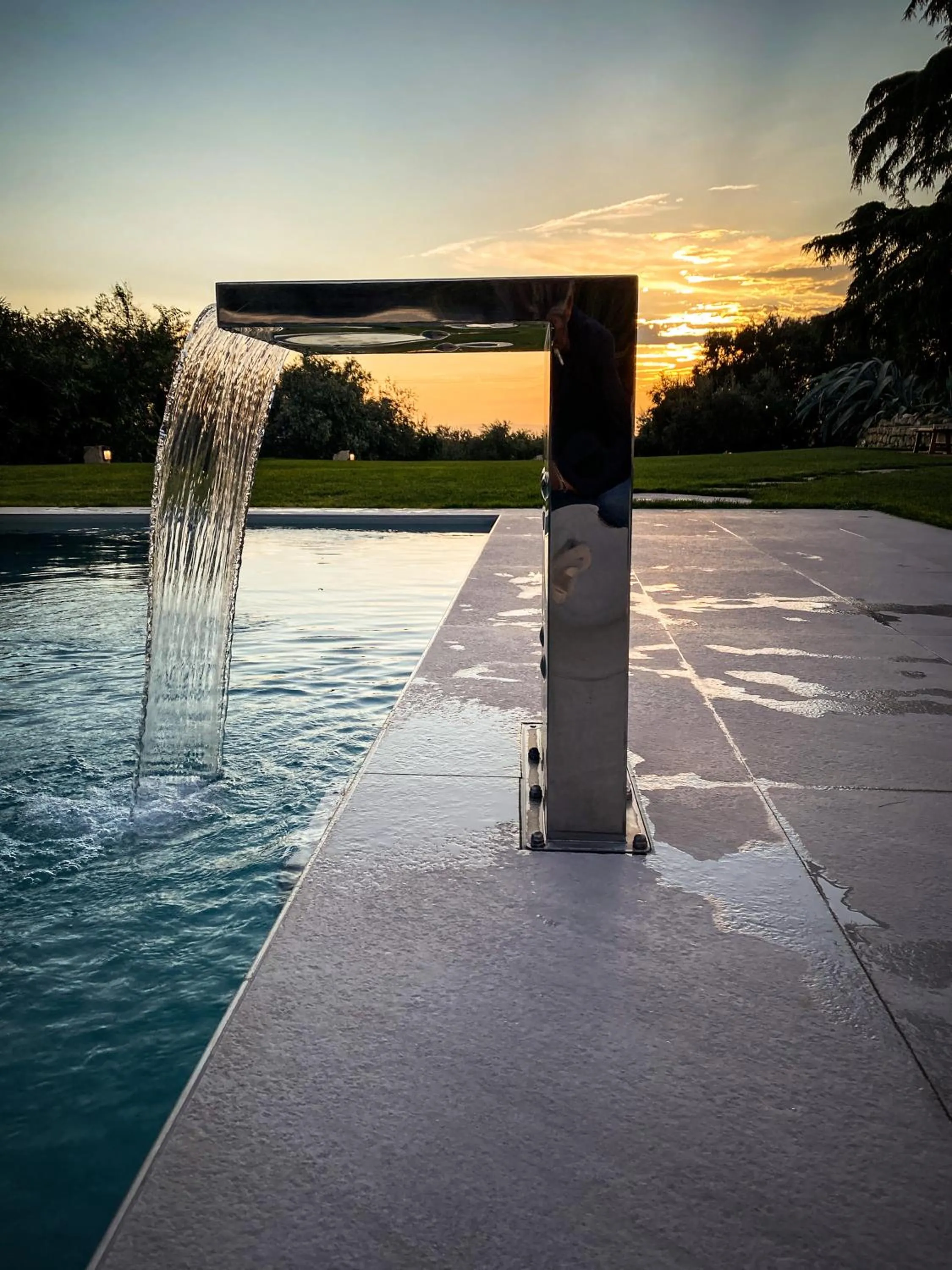 Sunset in Relais Forte Benedek Wine & SPA - Adults Only