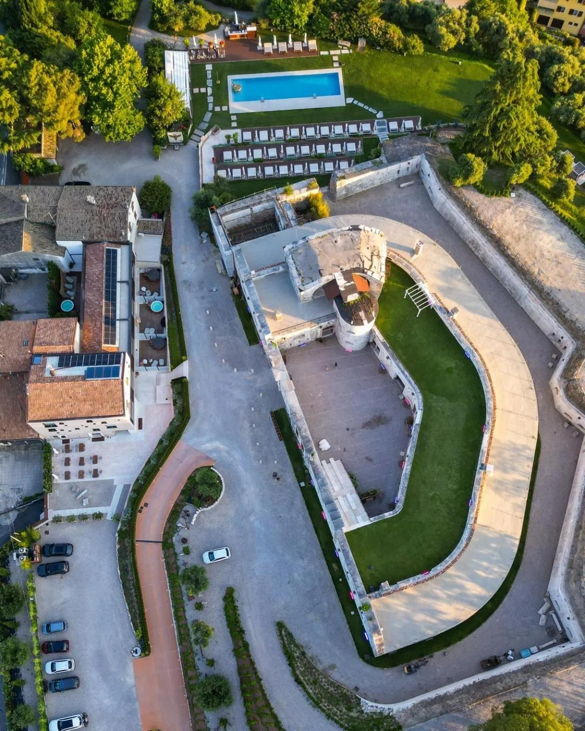Bird's eye view in Relais Forte Benedek Wine & SPA - Adults Only