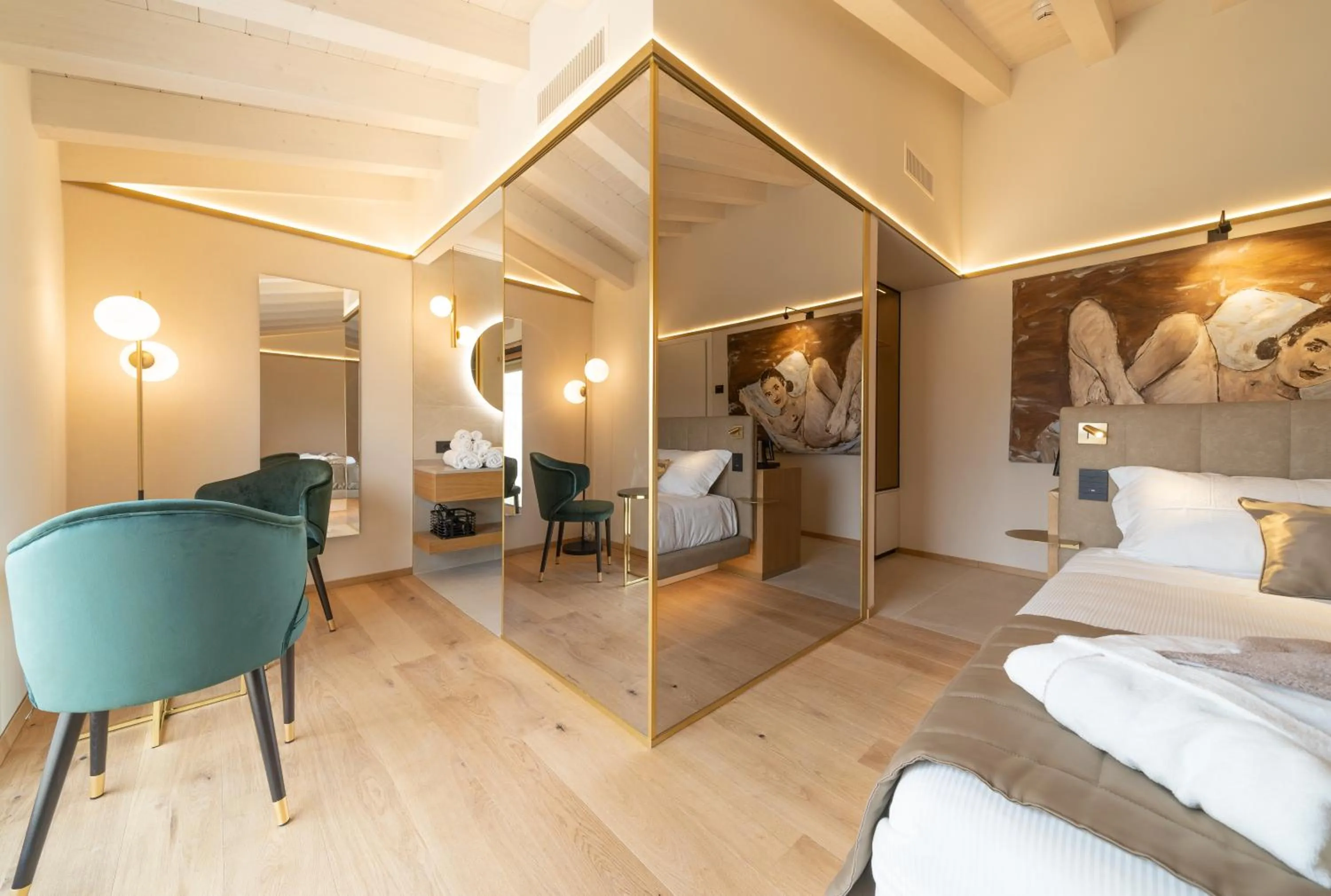 Bedroom, Bed in Relais Forte Benedek Wine & SPA - Adults Only