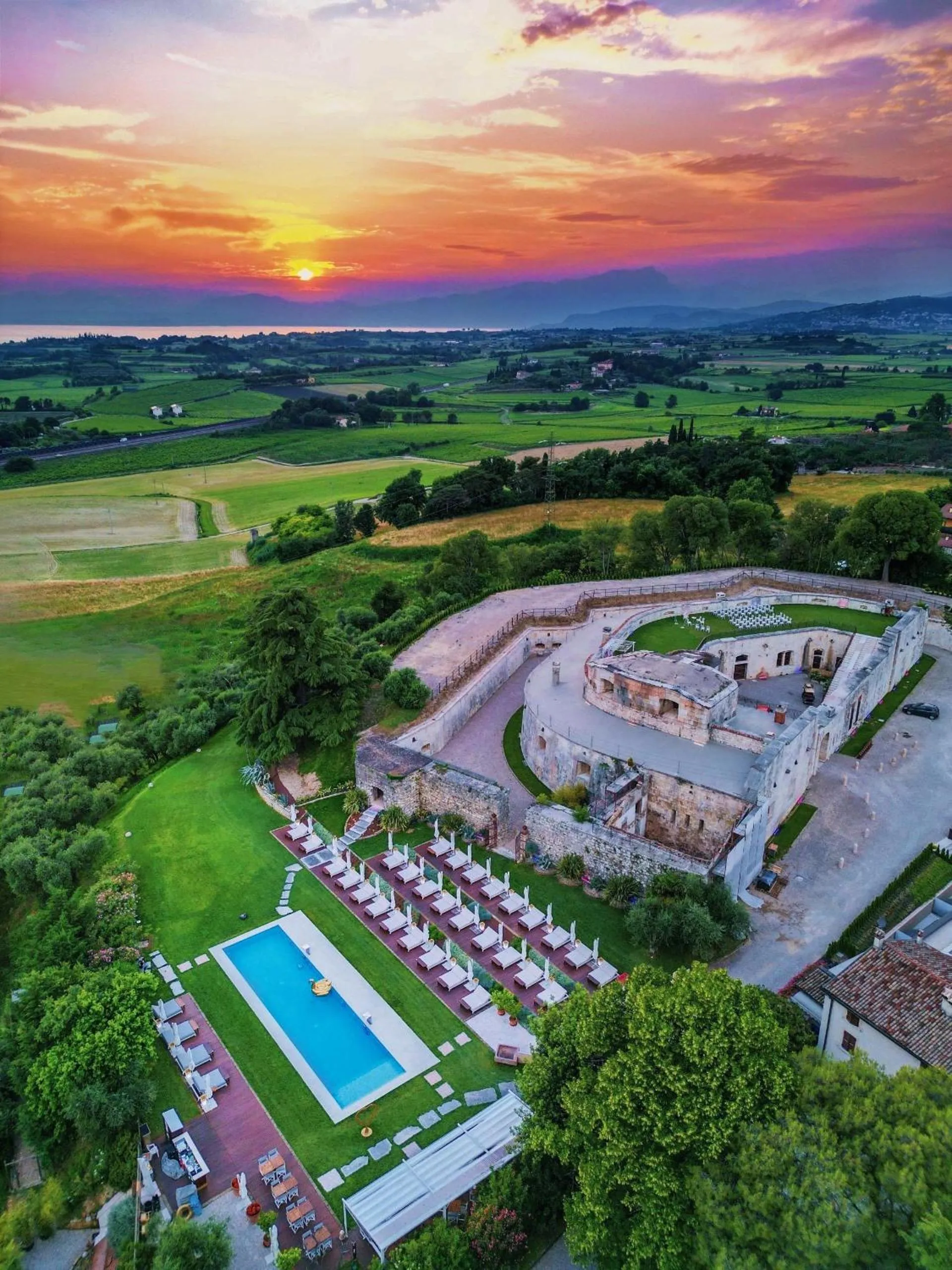 Bird's eye view in Relais Forte Benedek Wine & SPA - Adults Only