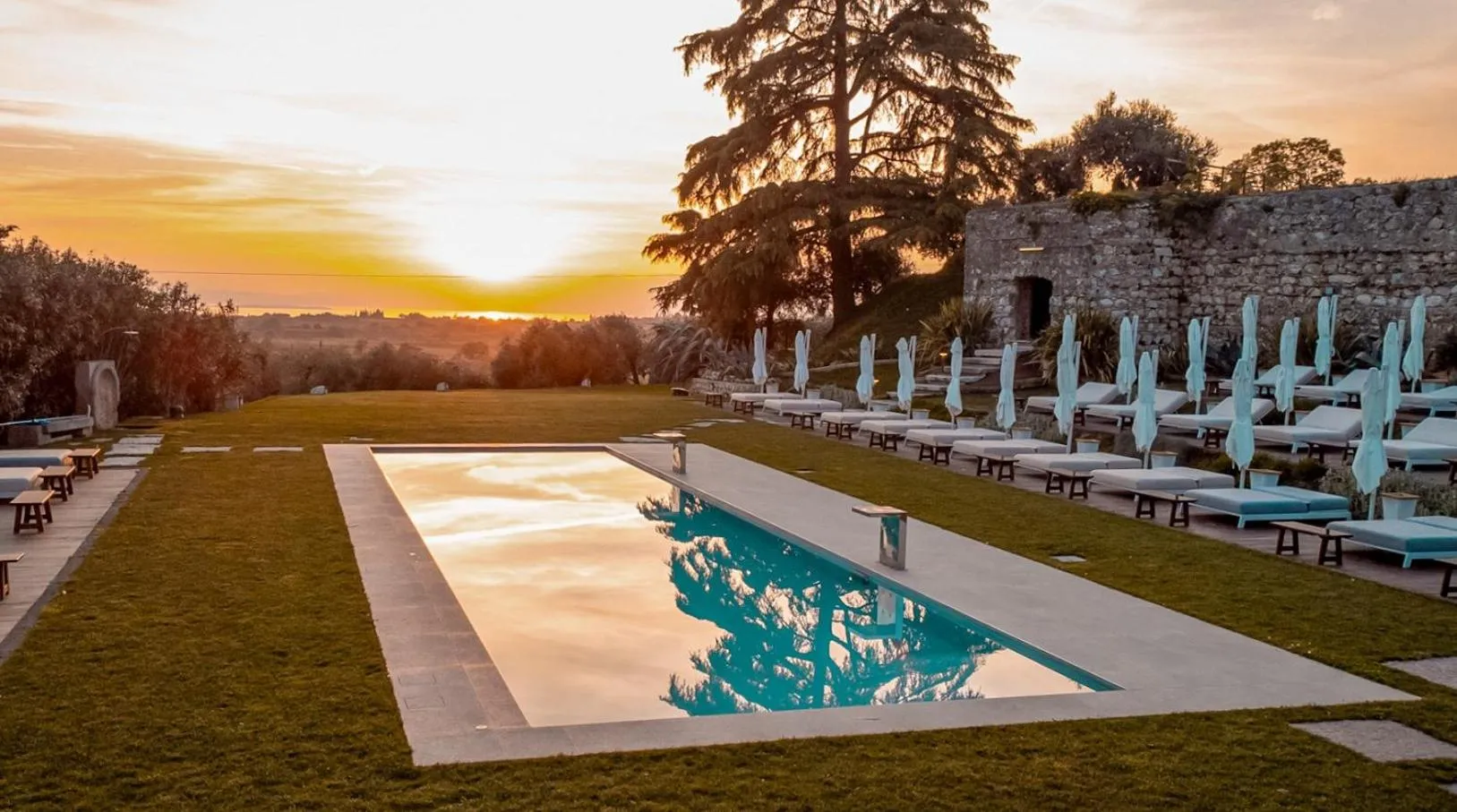 Pool view in Relais Forte Benedek Wine & SPA - Adults Only
