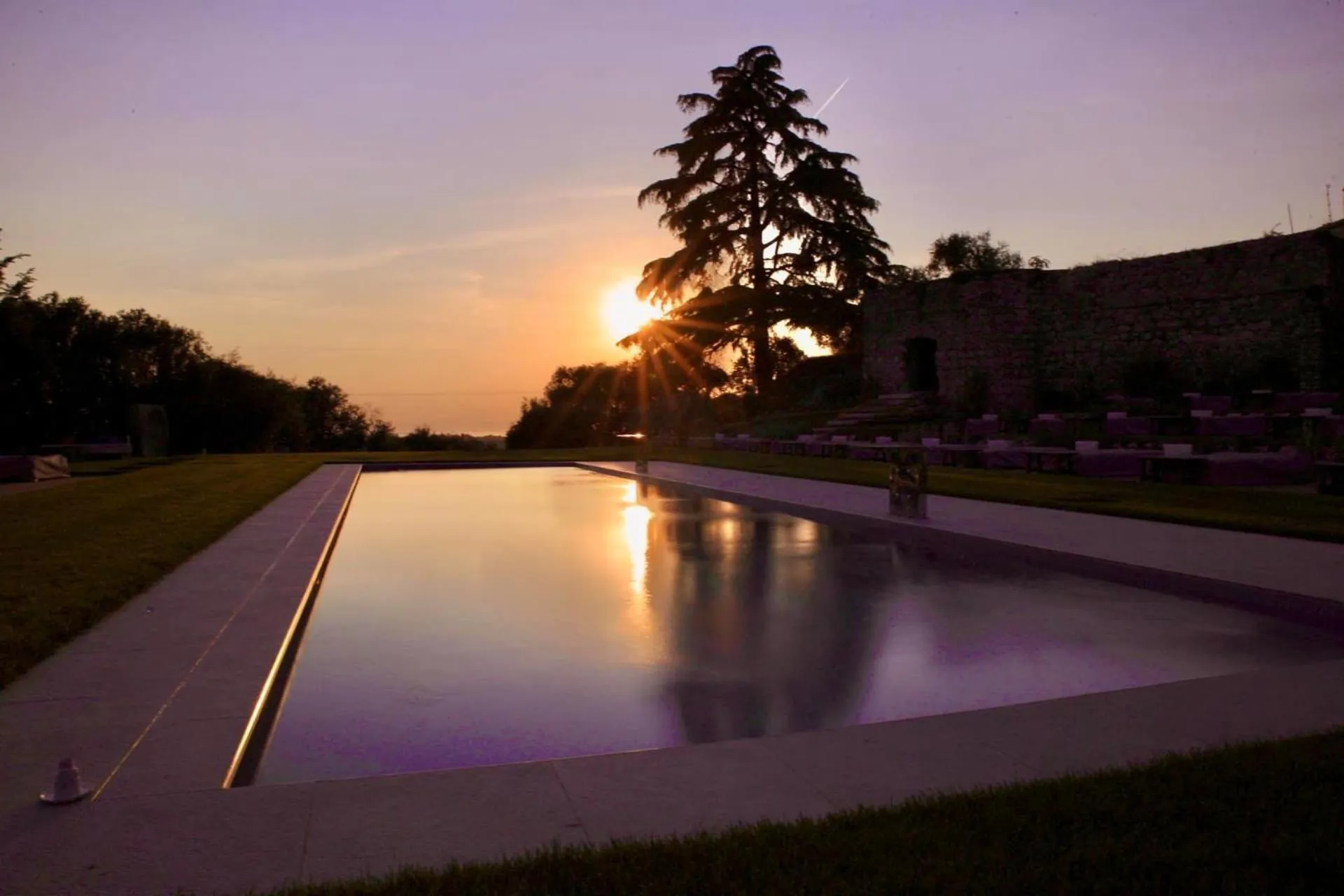 Swimming pool in Relais Forte Benedek Wine & SPA - Adults Only