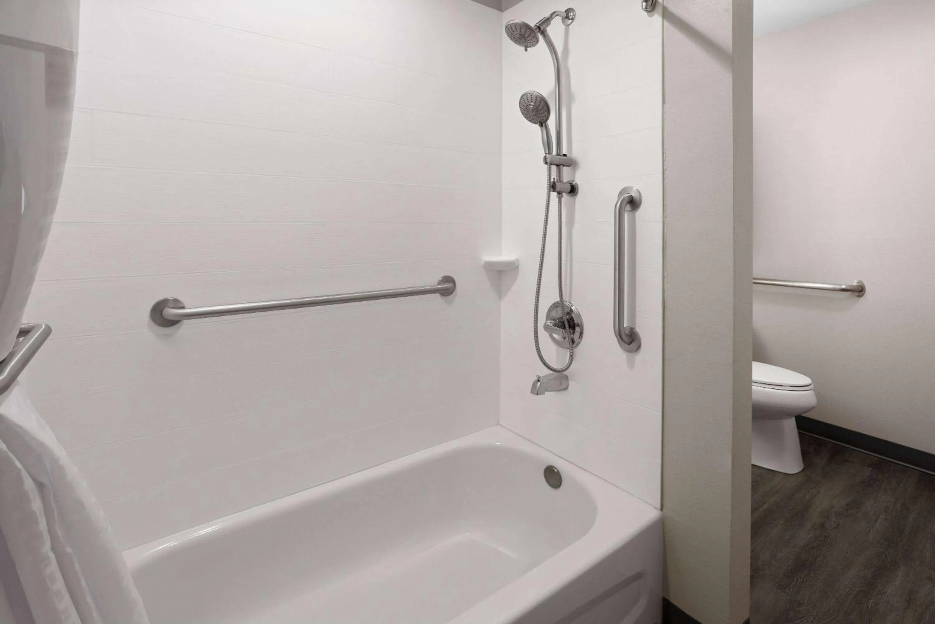 Bathroom in Microtel Inn by Wyndham Raleigh-Durham Airport