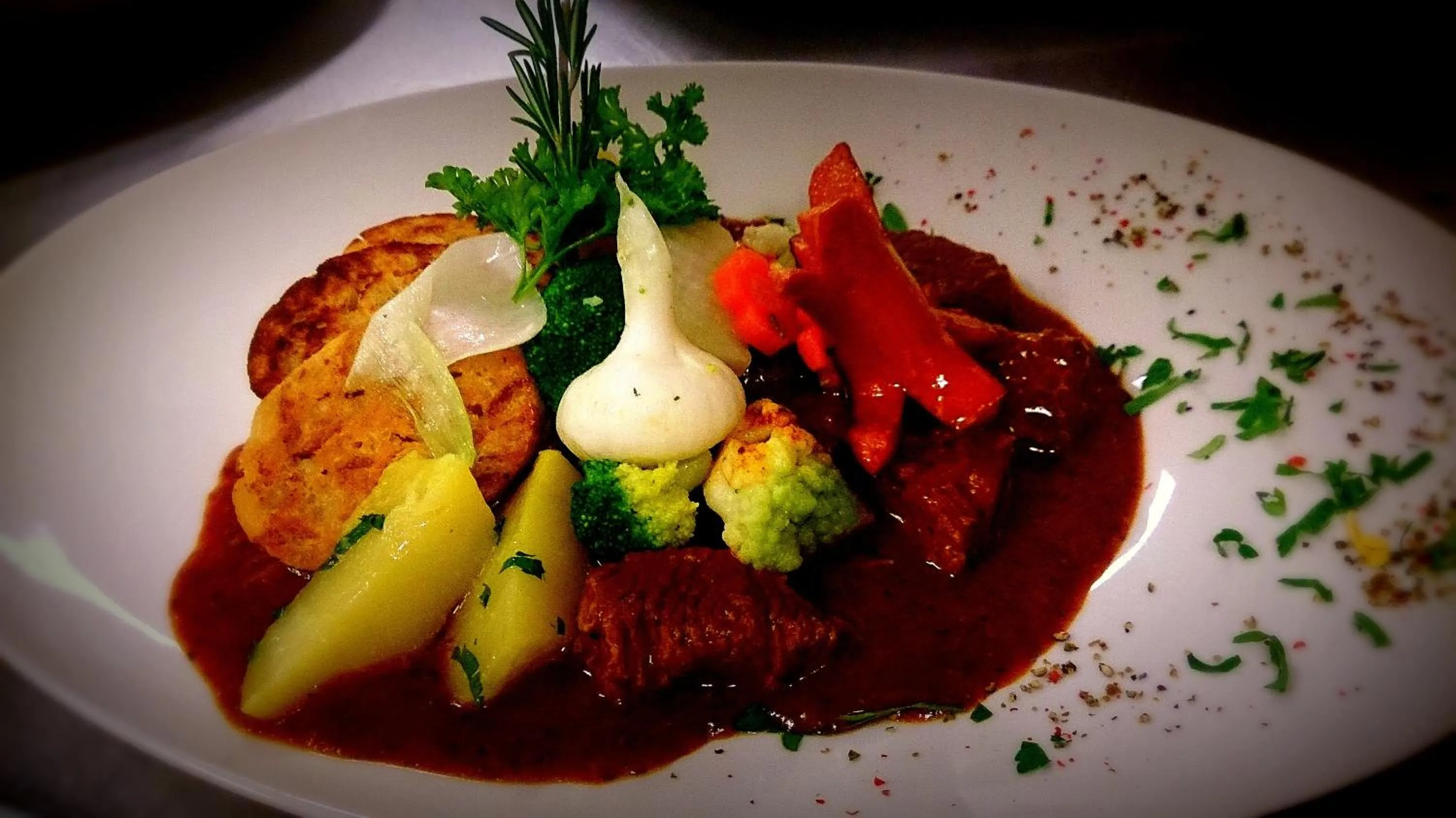 Food close-up in Hotel Gasthof Tirolerwirt