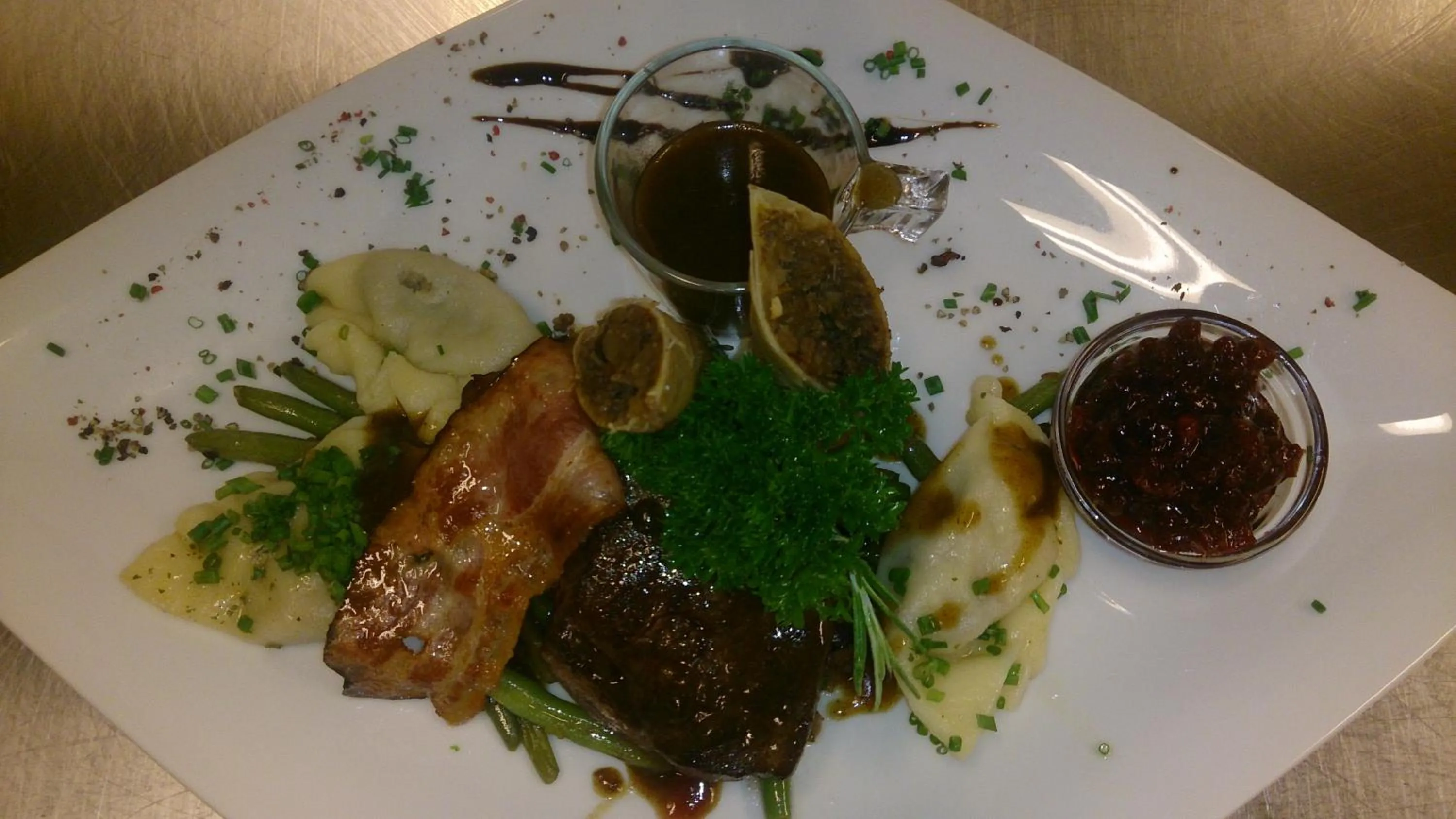 Food close-up in Hotel Gasthof Tirolerwirt