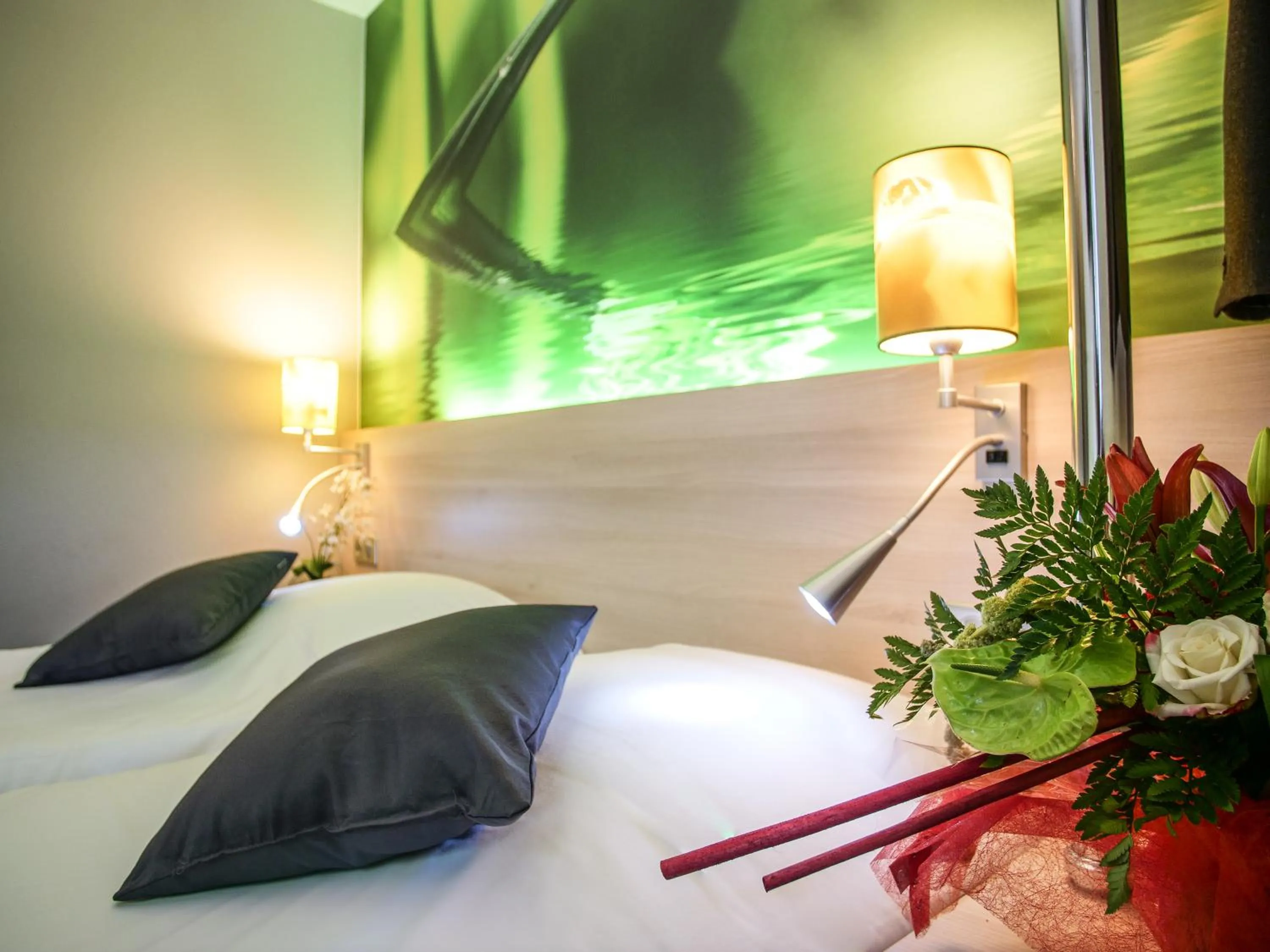 Bed in Hotel Inn Design Resto Novo Challans