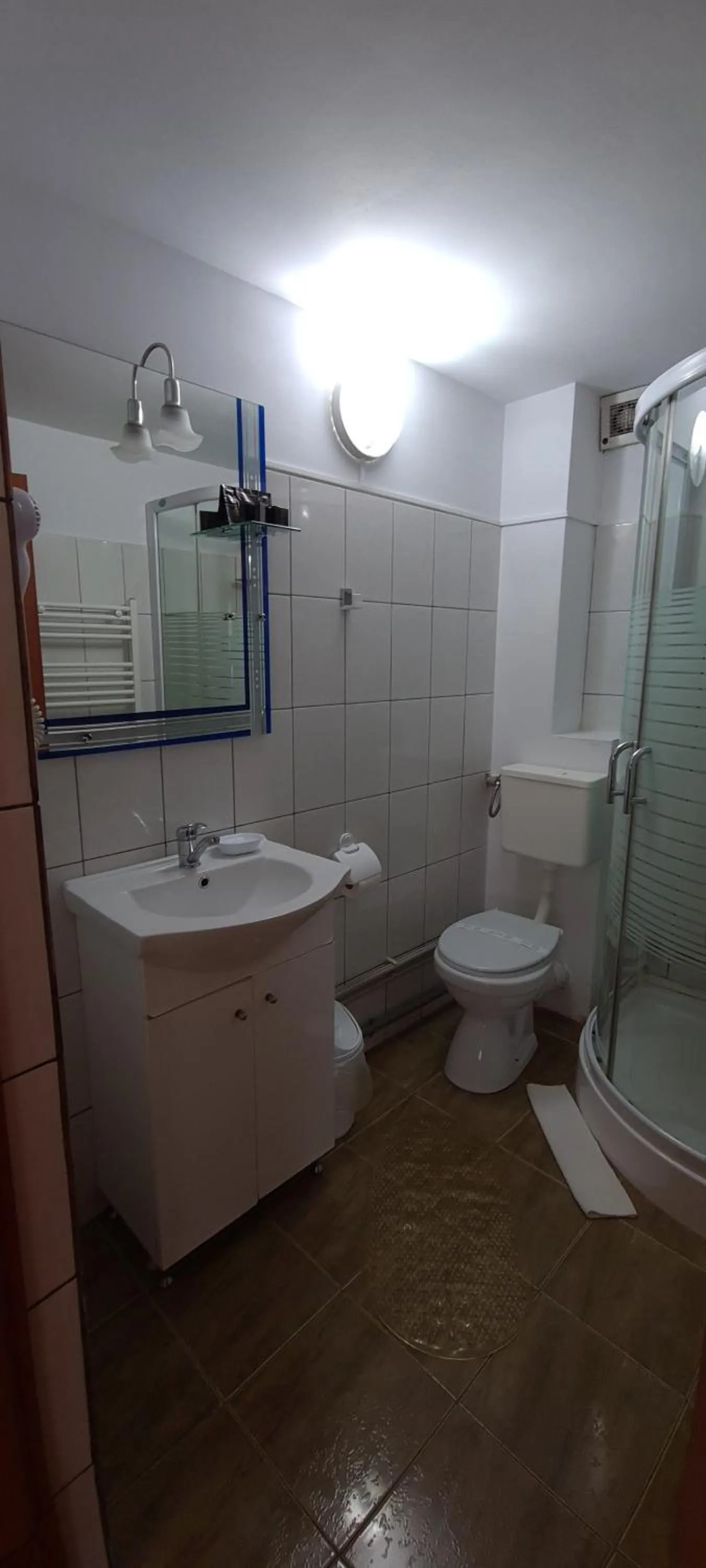 Bathroom in Pensiunea Aurora - Great Hostel Voineasa