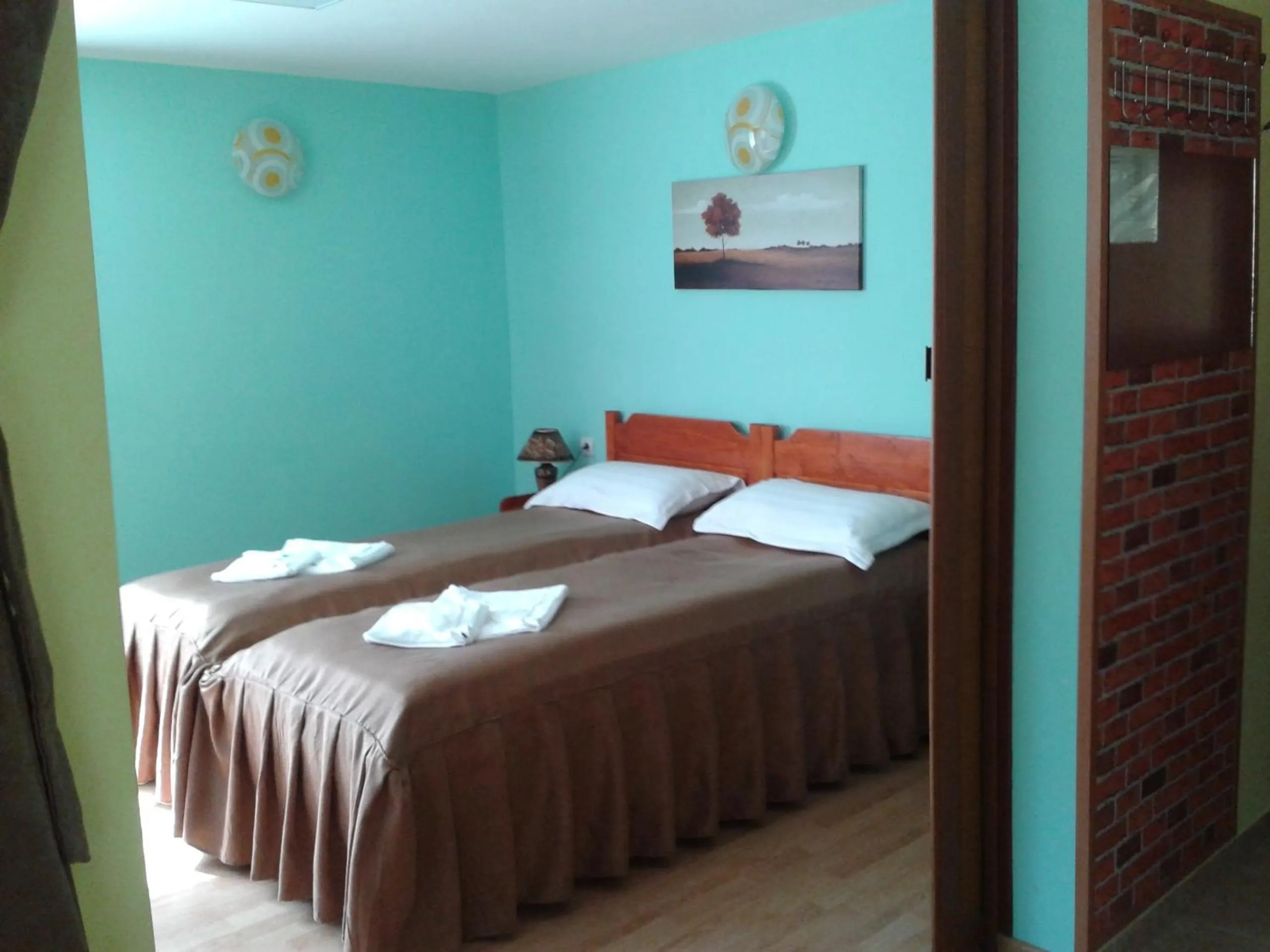 Bed in Pensiunea Aurora - Great Hostel Voineasa