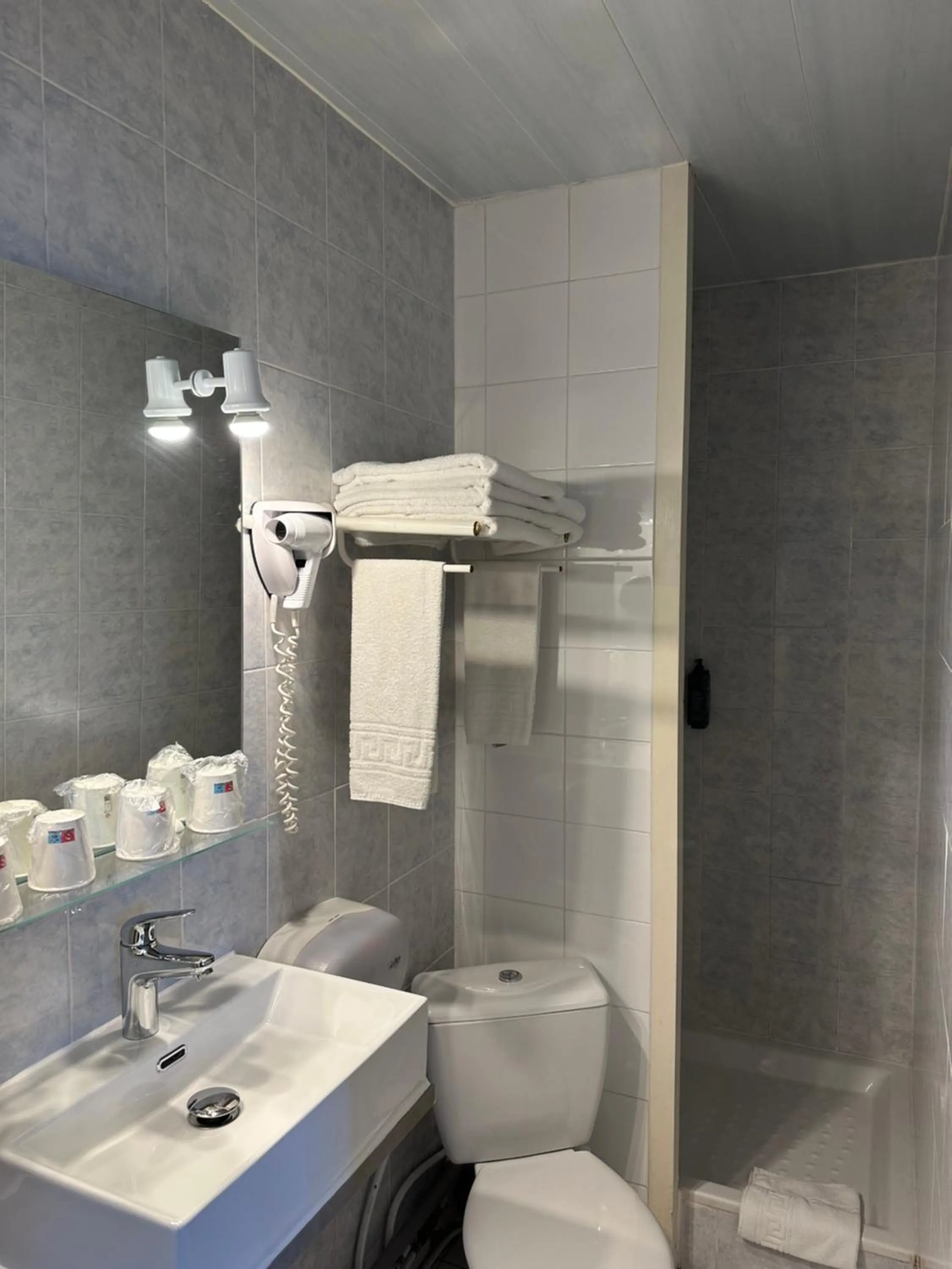 Shower in The Originals City, Hôtel Villancourt, Grenoble Sud