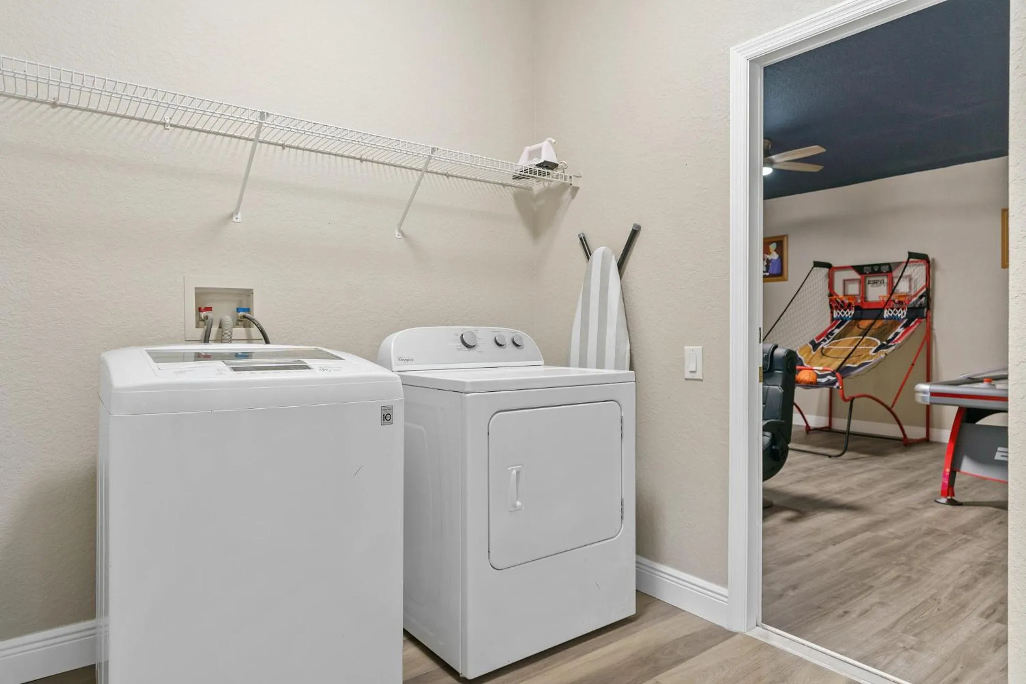 laundry in WindsorHills Villa Pool Resort Amenities Minutes to Disney