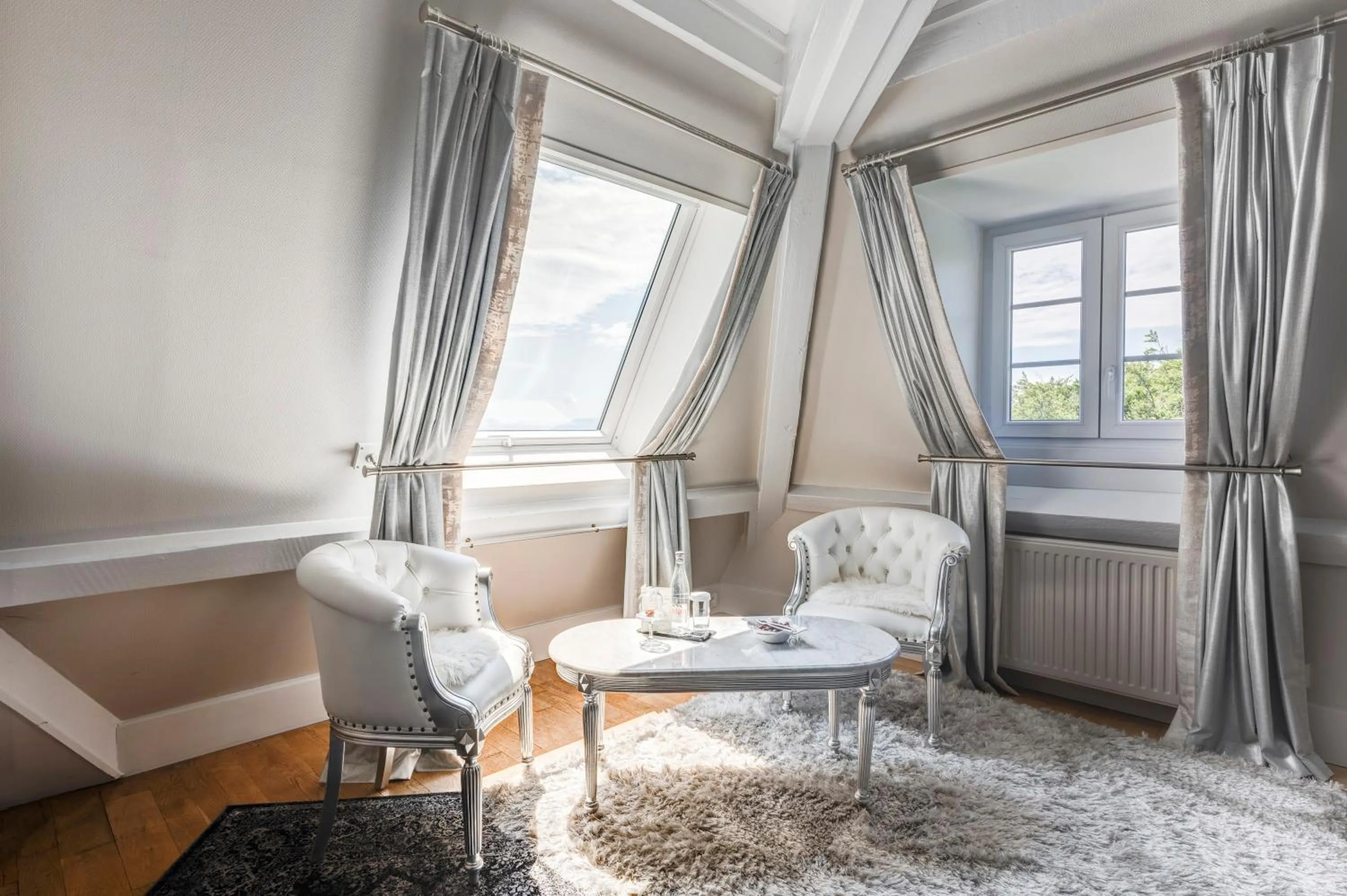 Decorative detail in Château des Avenieres