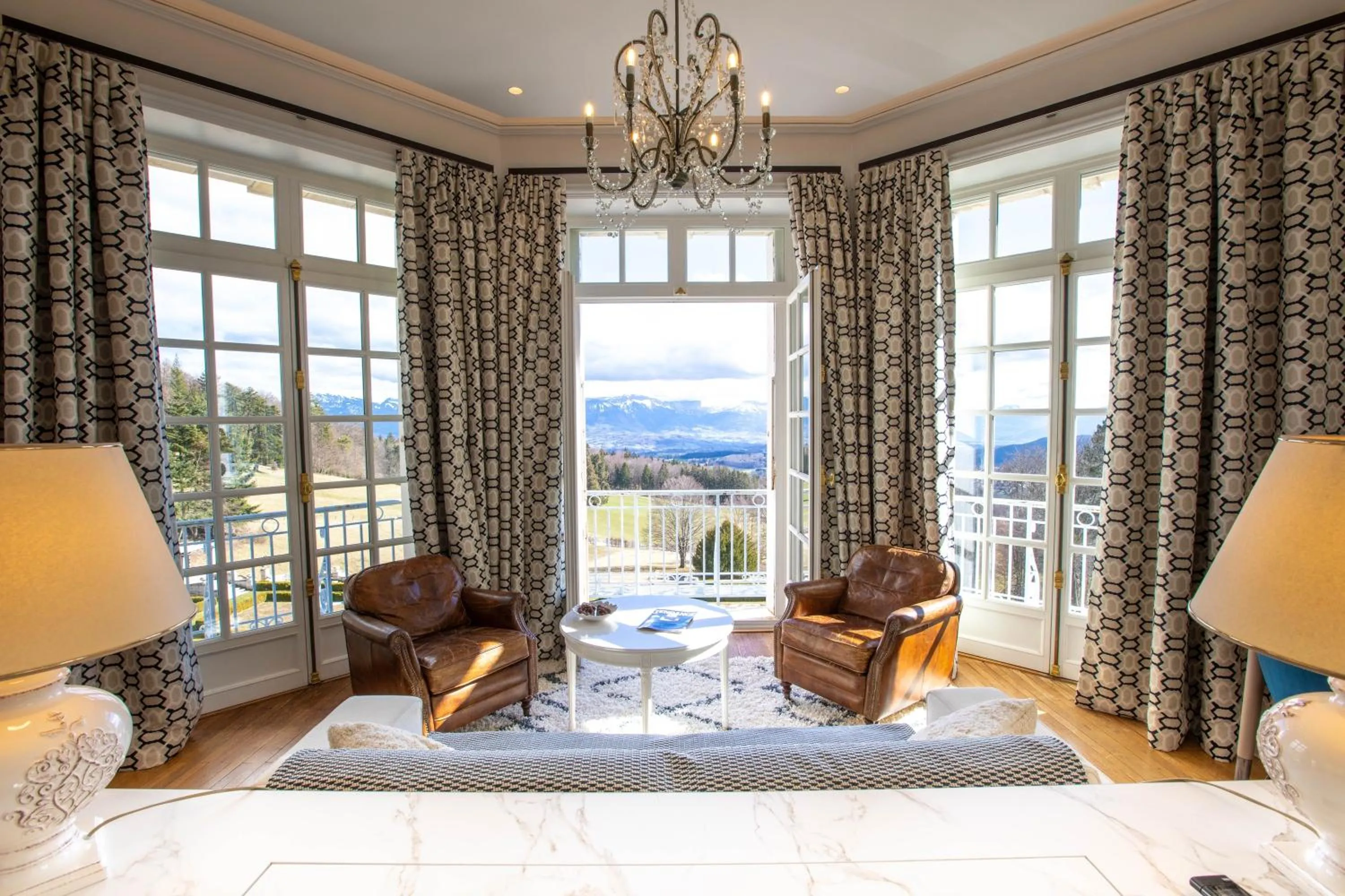 View (from property/room) in Château des Avenieres