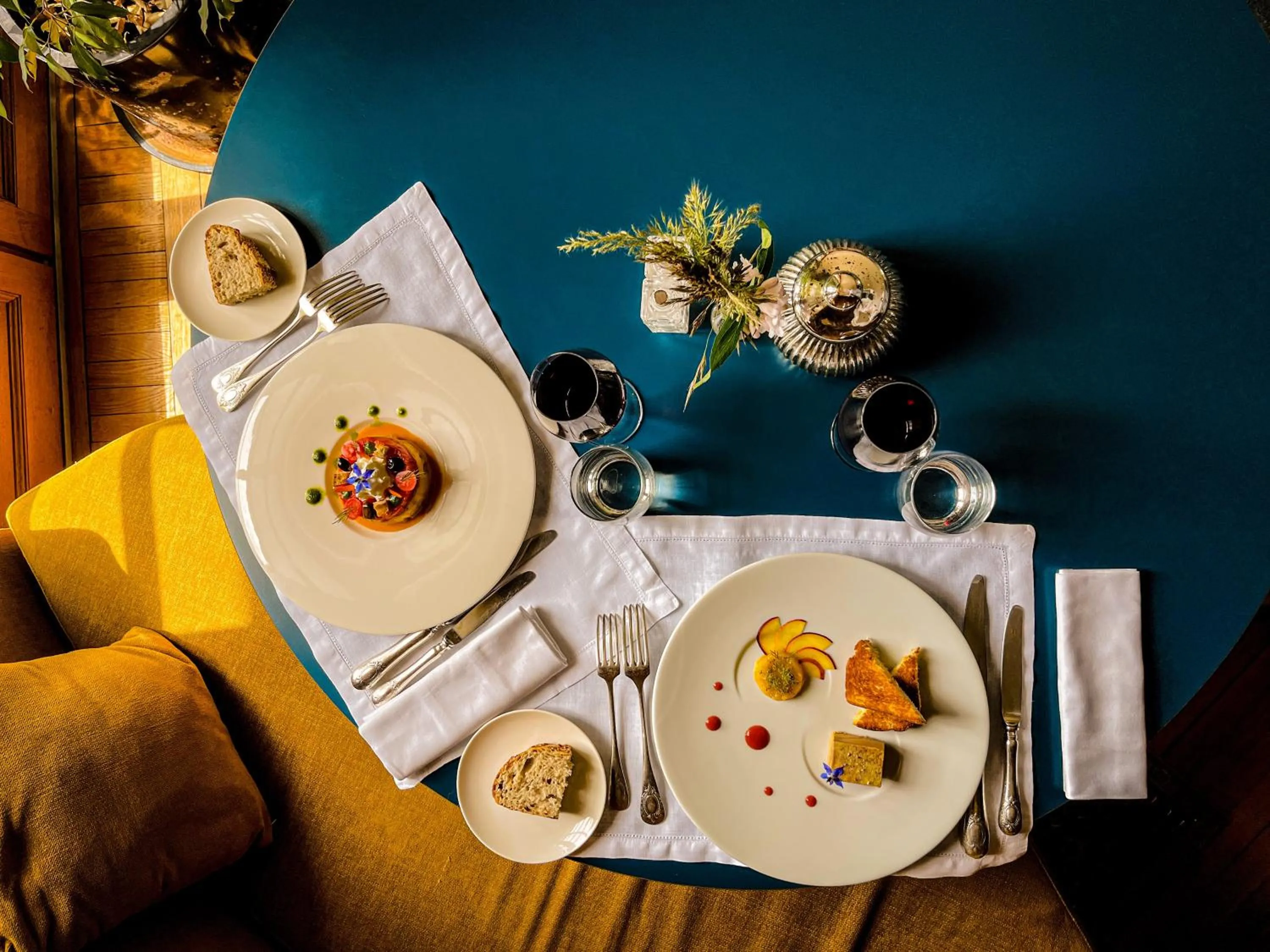 Food and drinks in Château des Avenieres