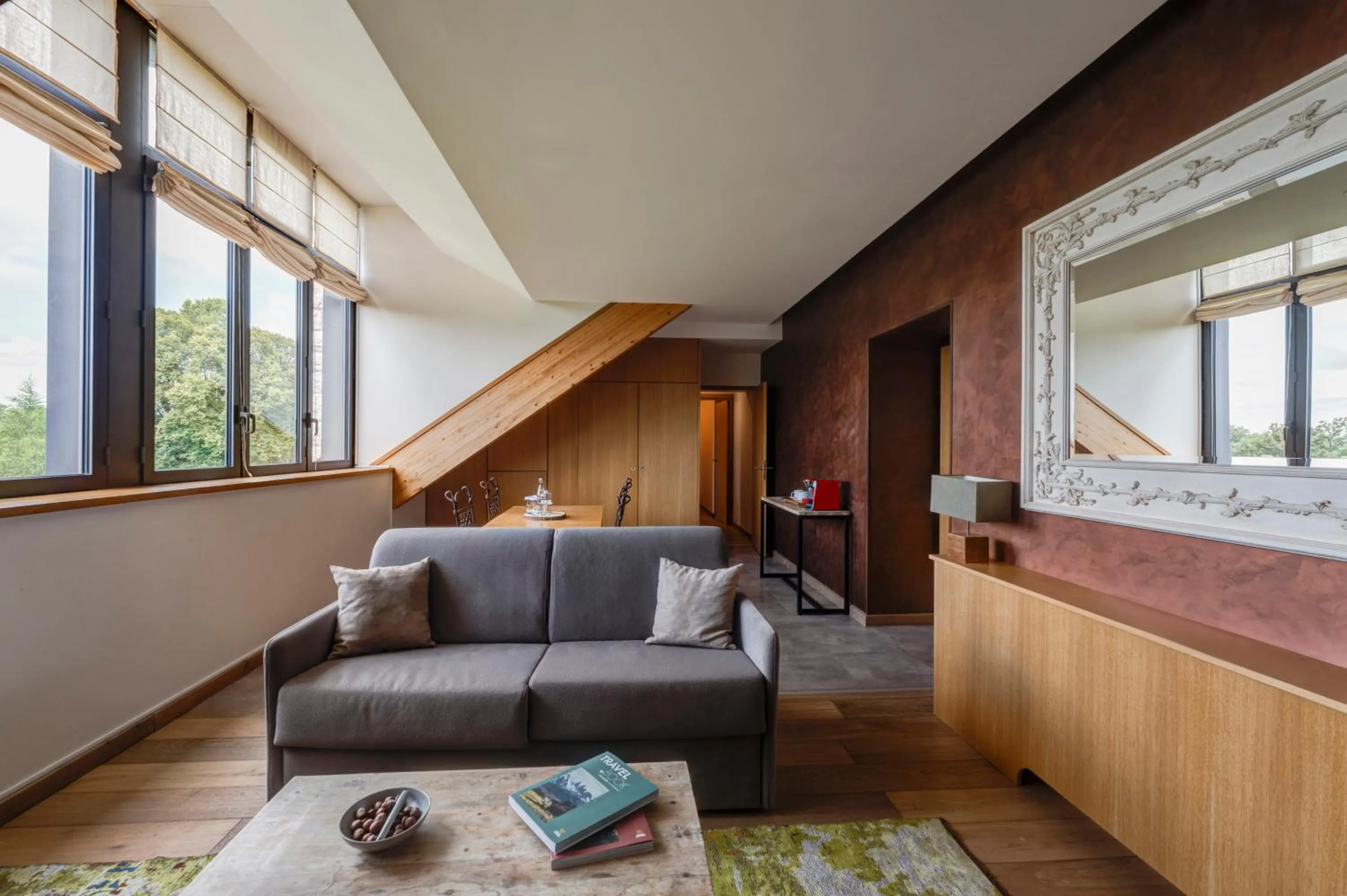 Living room in Château des Avenieres
