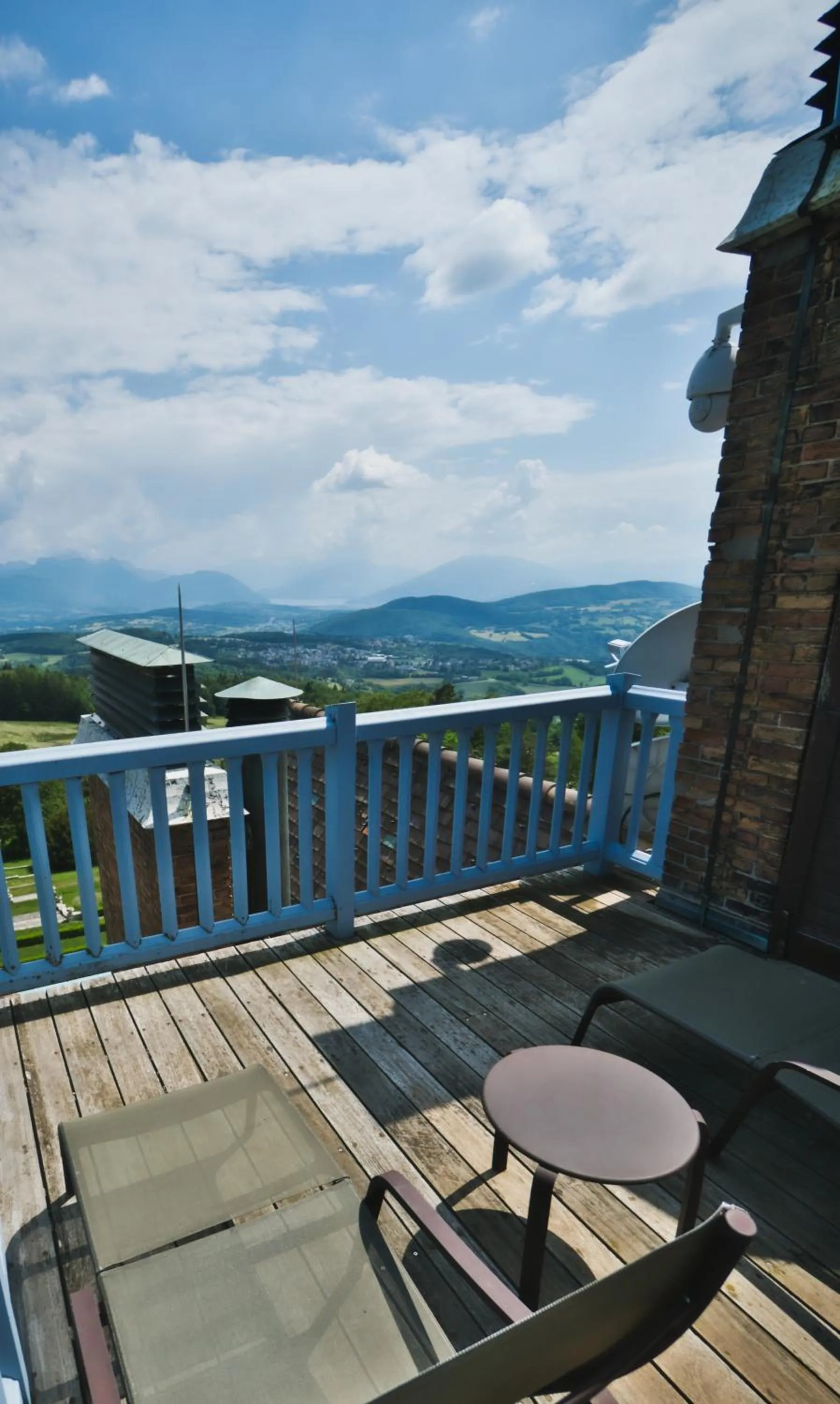 View (from property/room) in Château des Avenieres