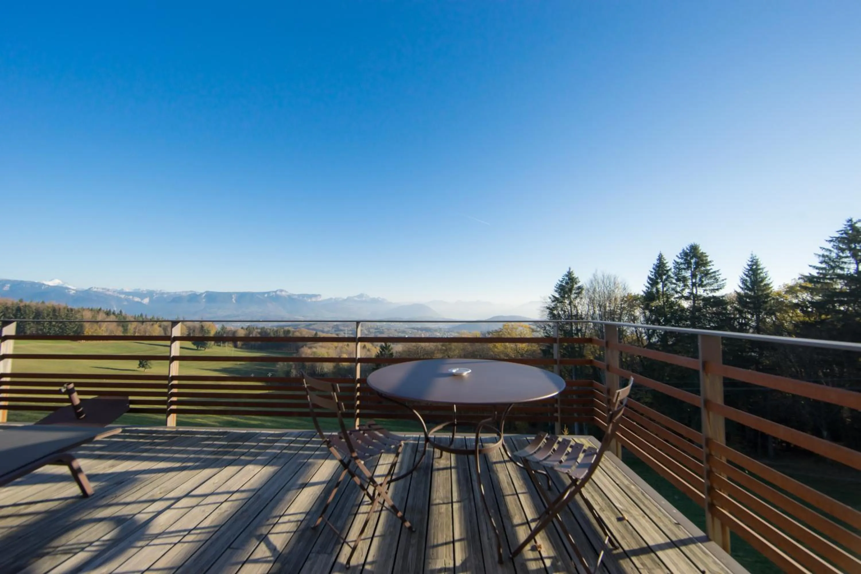 Natural landscape in Château des Avenieres