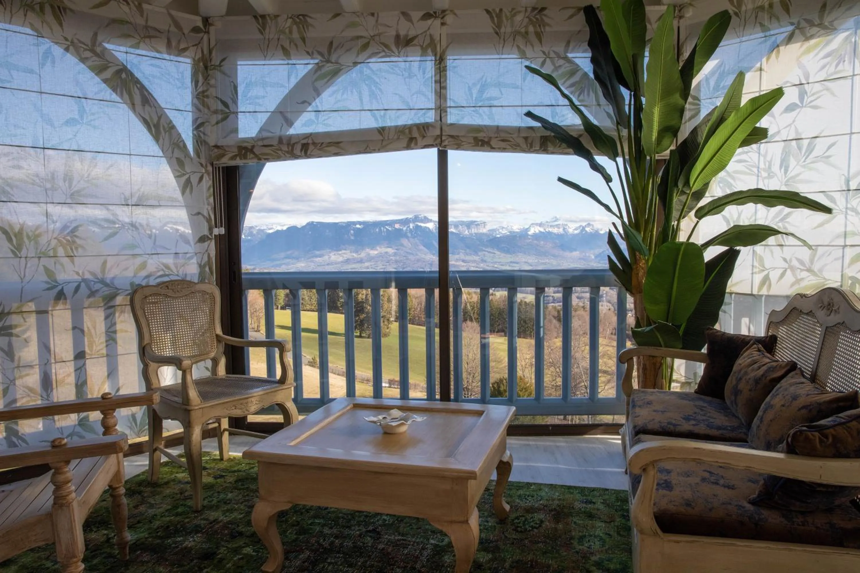 Natural landscape in Château des Avenieres