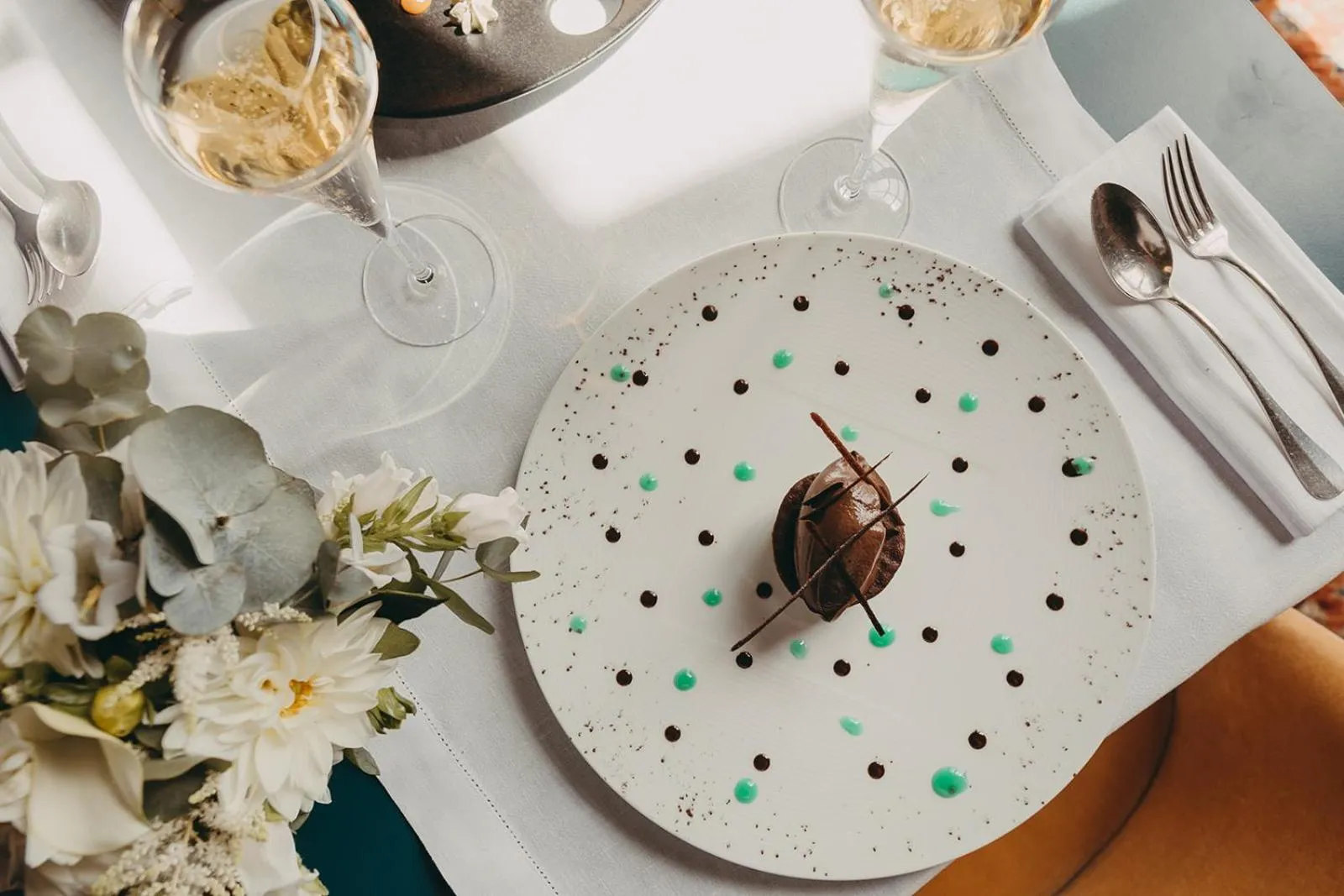 Food and drinks in Château des Avenieres