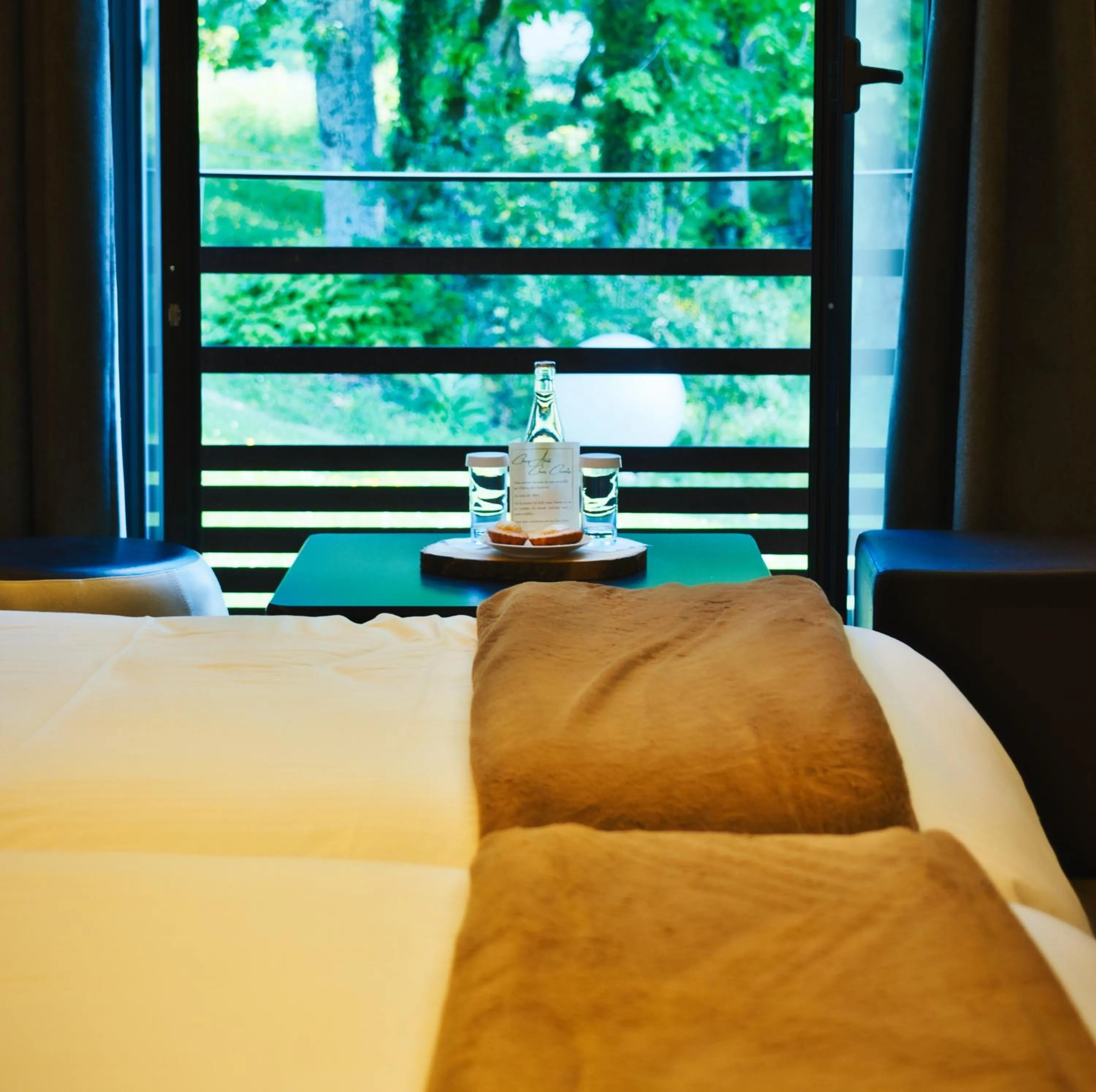 Bed in Château des Avenieres