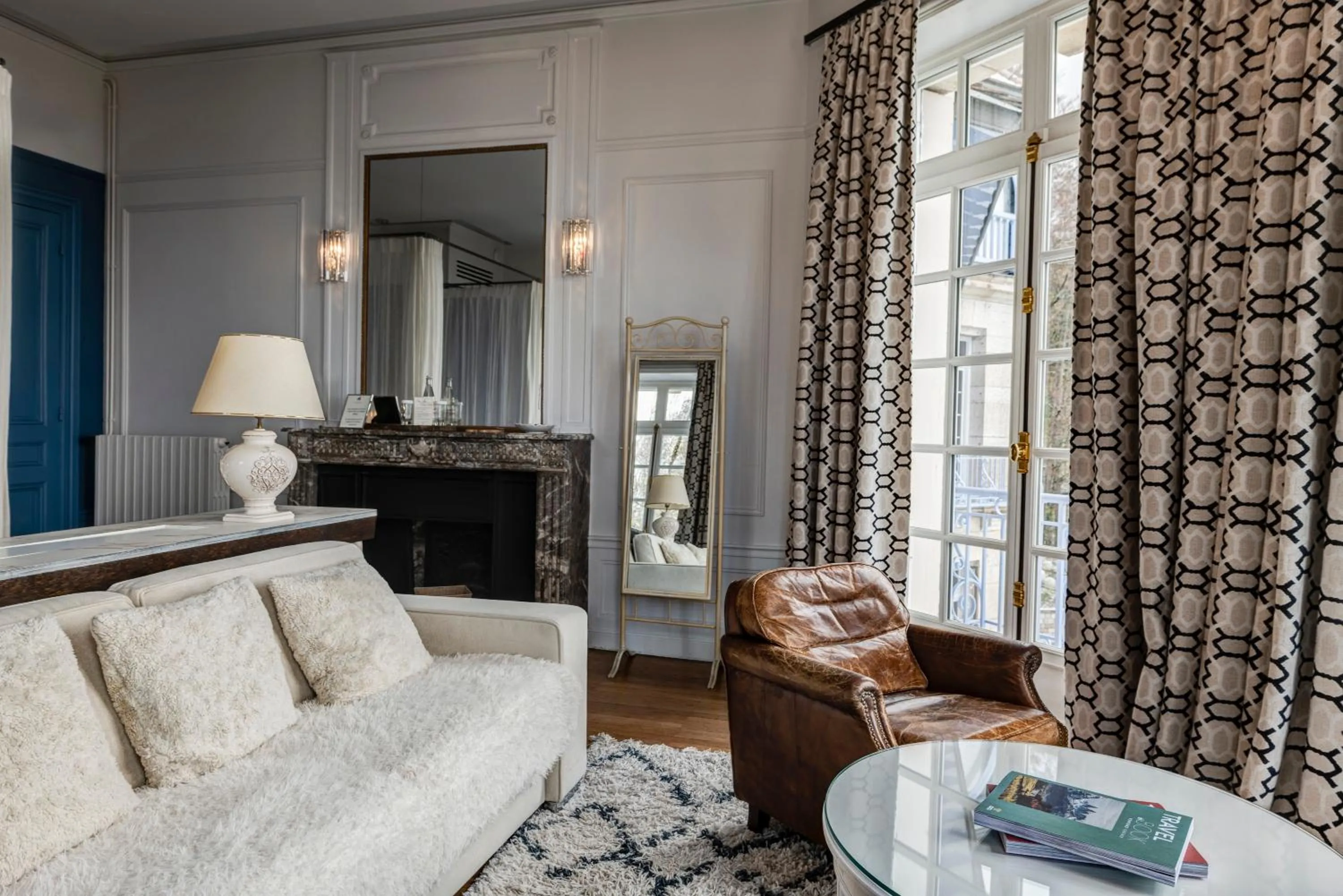 Decorative detail in Château des Avenieres