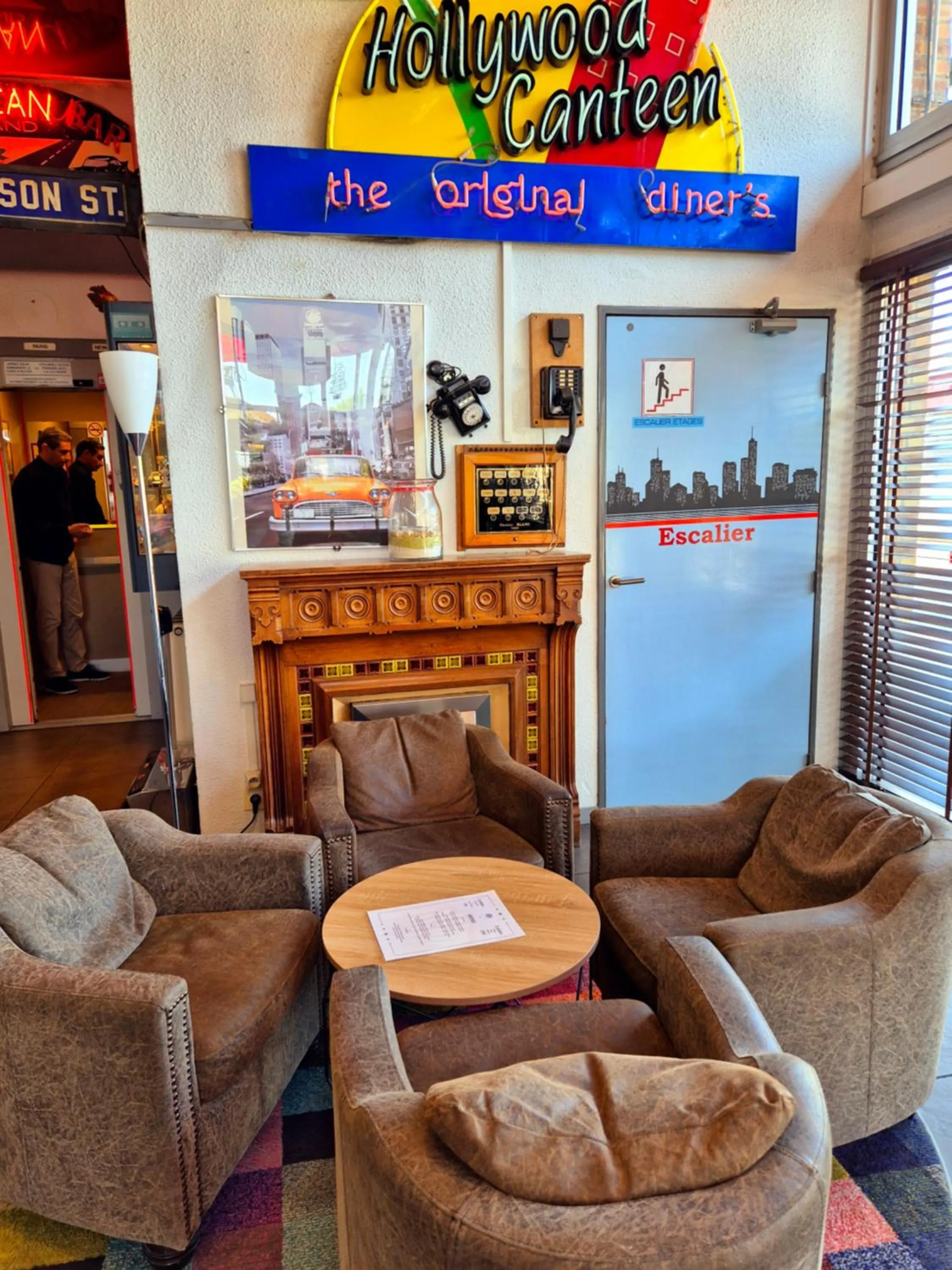 Seating area in Arche Hotel