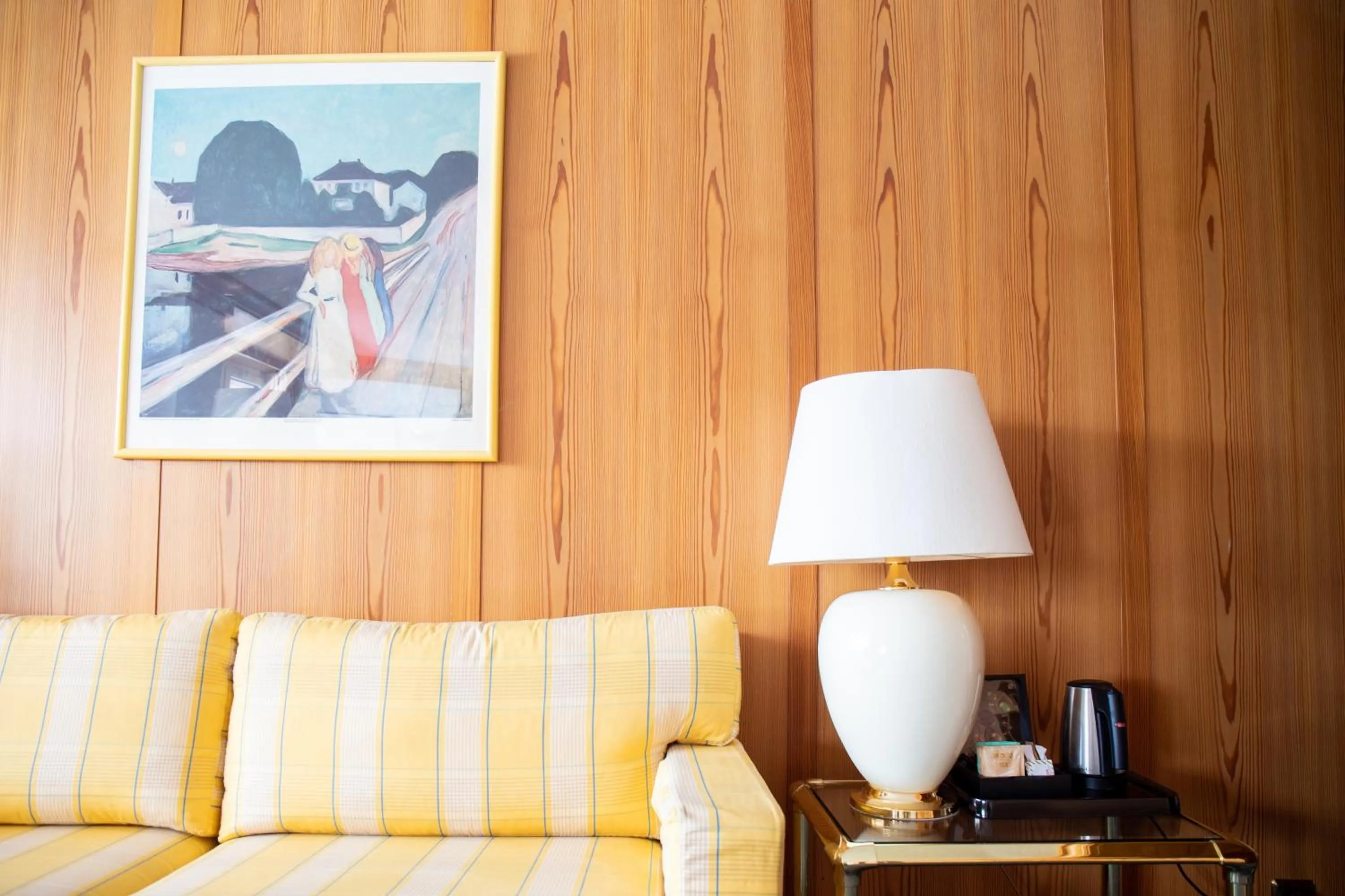 Decorative detail in Arosa Kulm Hotel & Alpin Spa