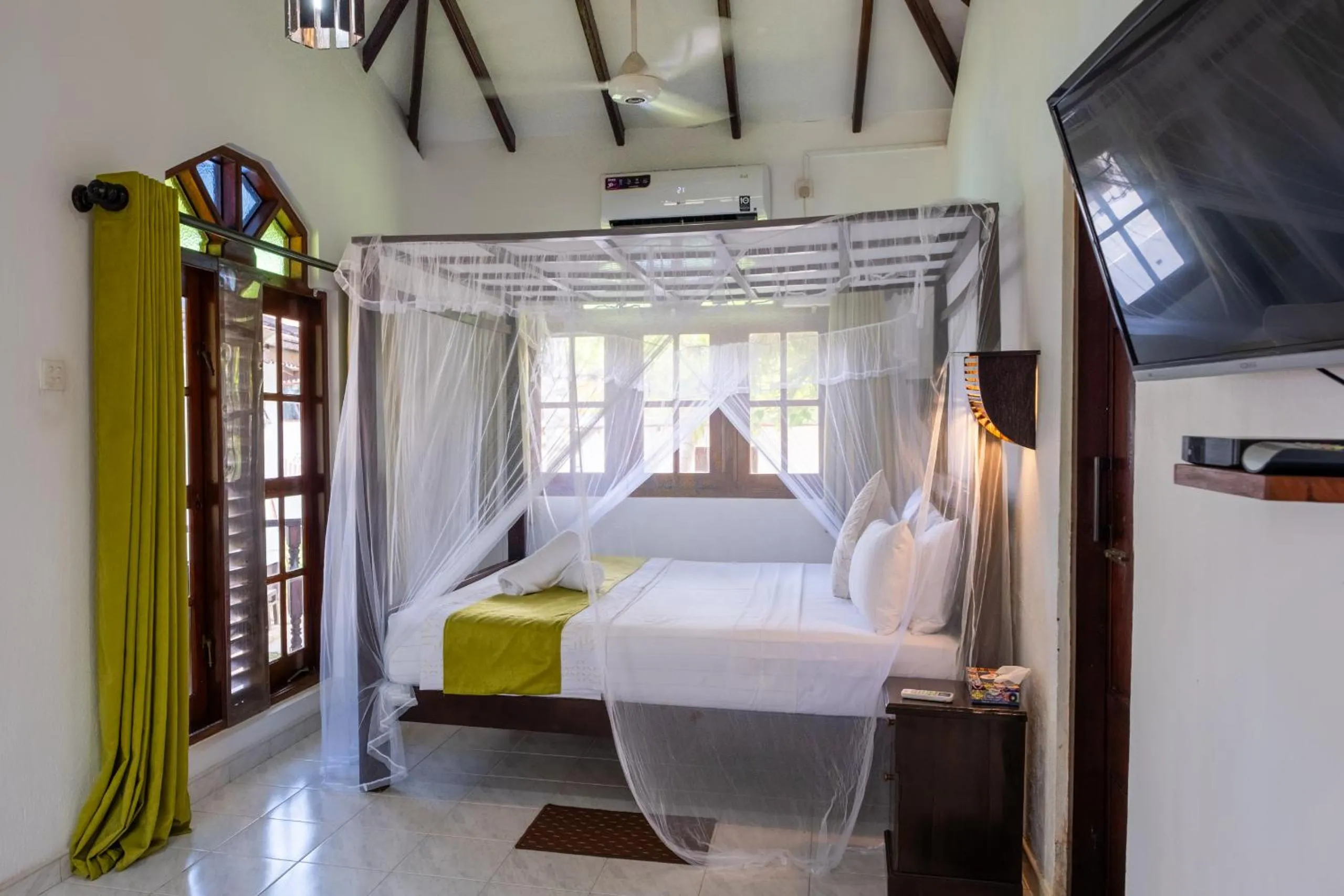 Bed in Serenity Beach Cabanas