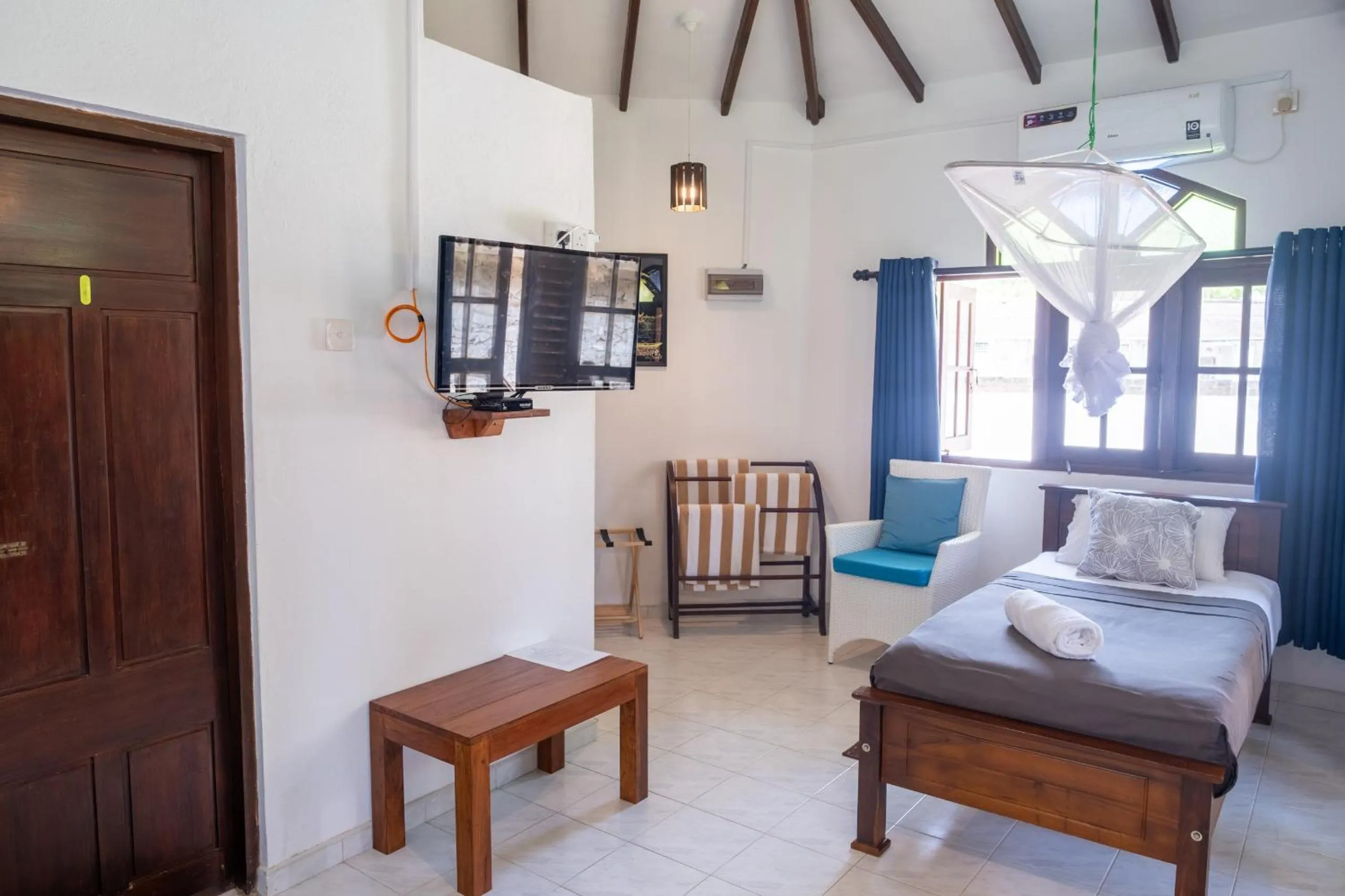 Bed in Serenity Beach Cabanas