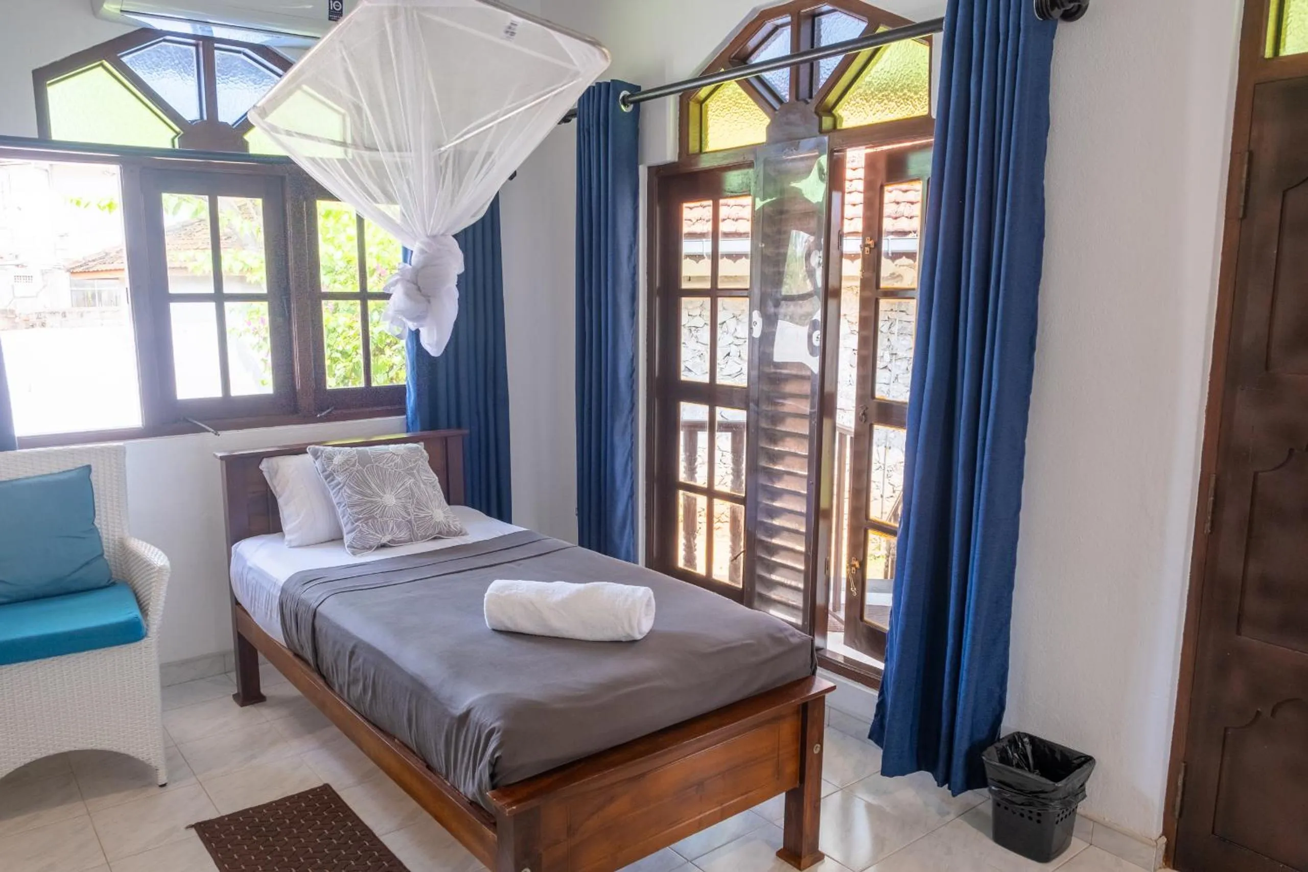 Bed in Serenity Beach Cabanas