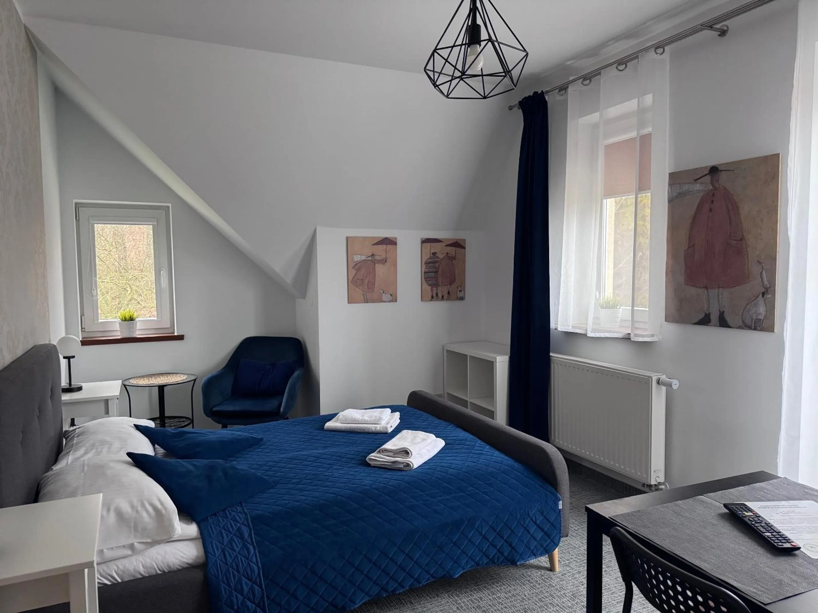 Bedroom, Bed in ApartamentyKudowa - Willa Pod Dębami z ogrodem i parkingiem,