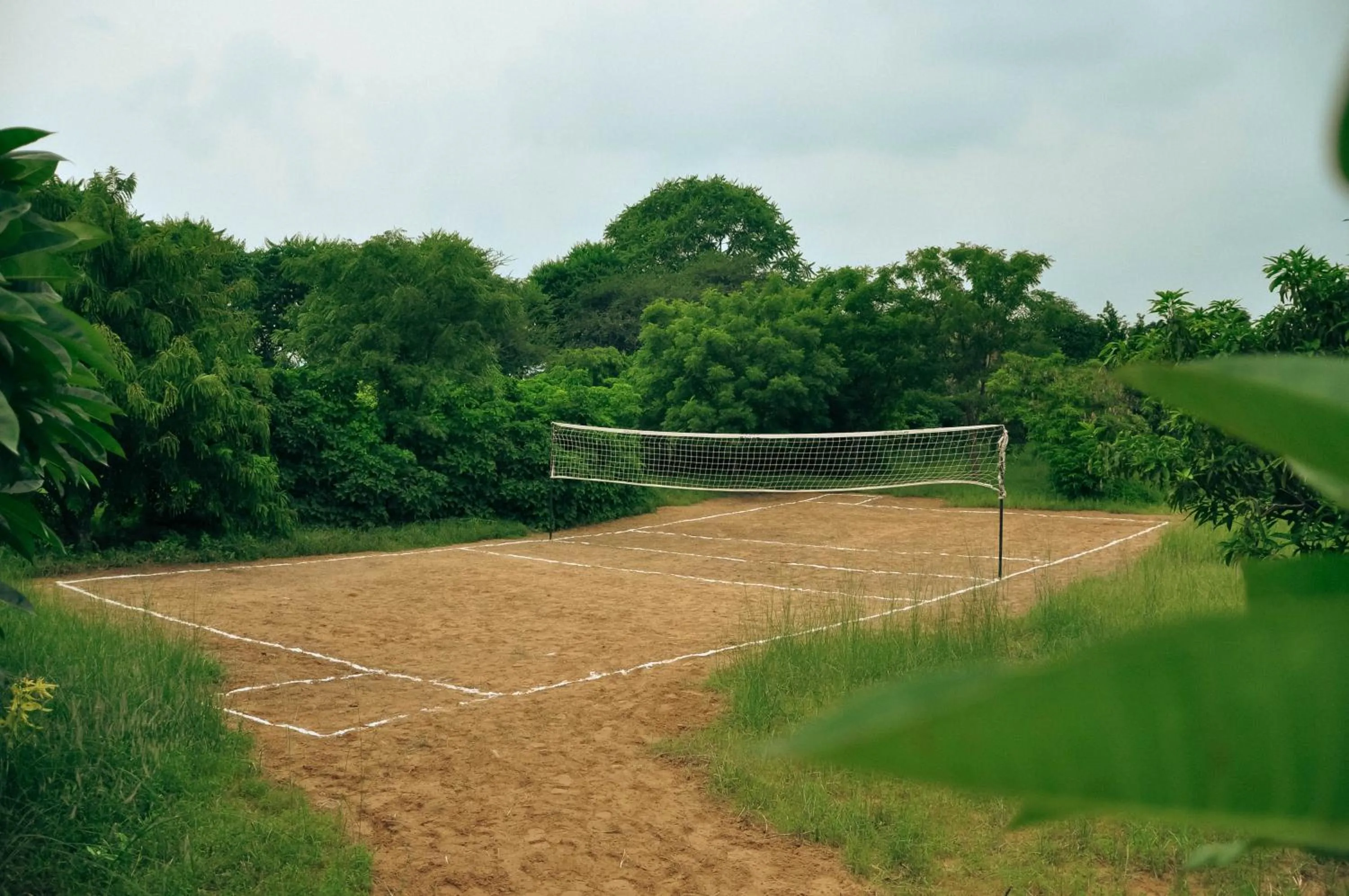 Tennis court in Clarks Safari Pushkar