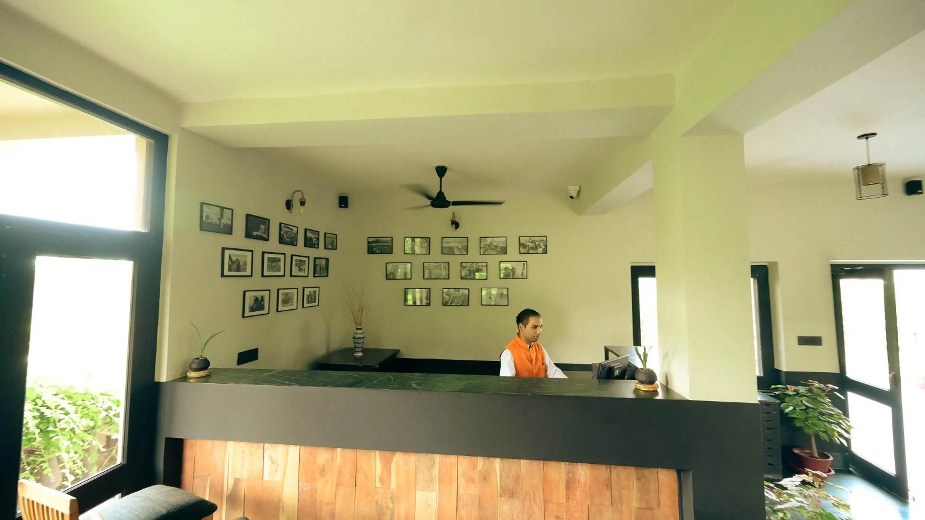 Lobby or reception in Clarks Safari Pushkar