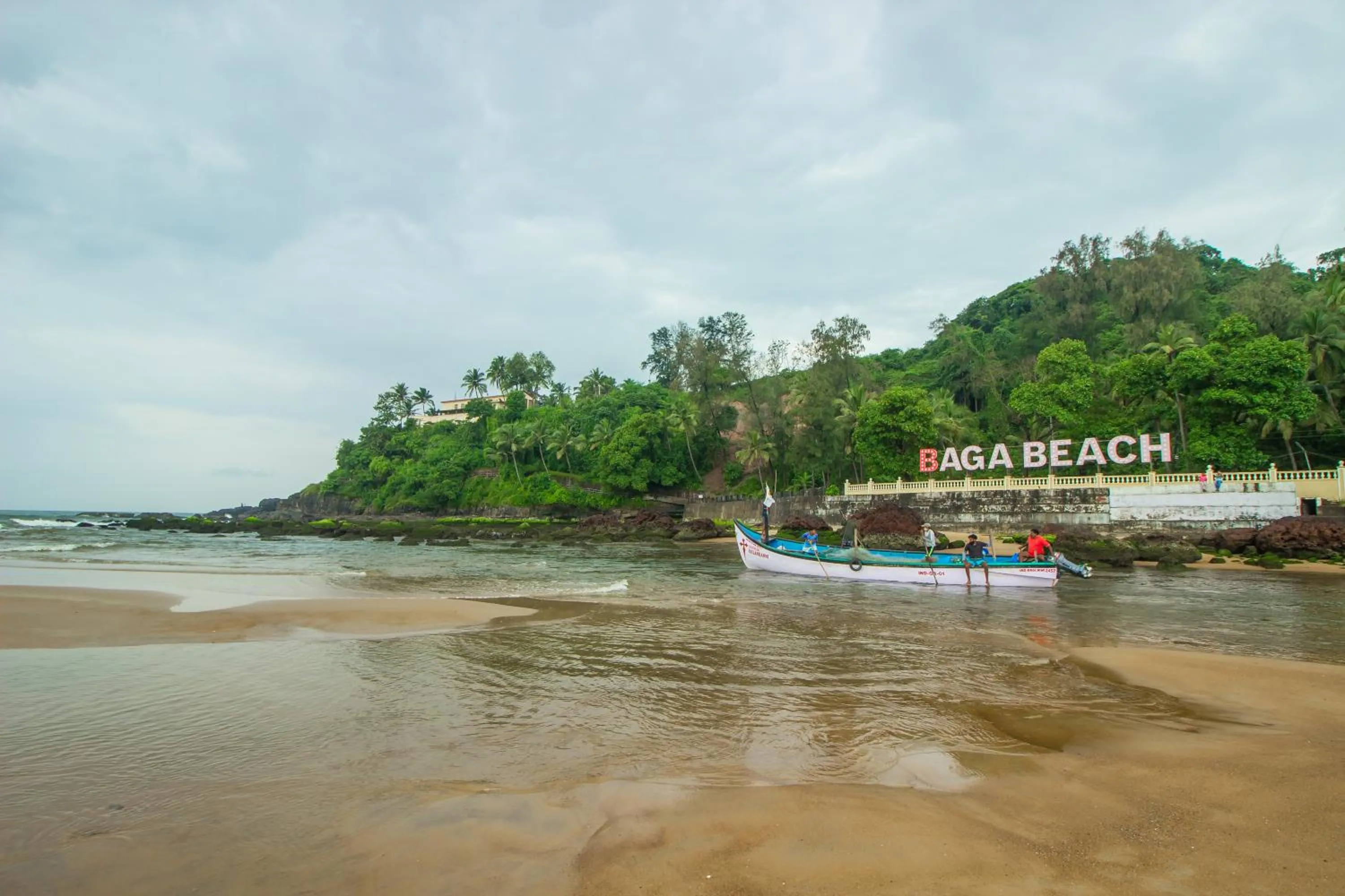 Beach in Baga Beach Myron
