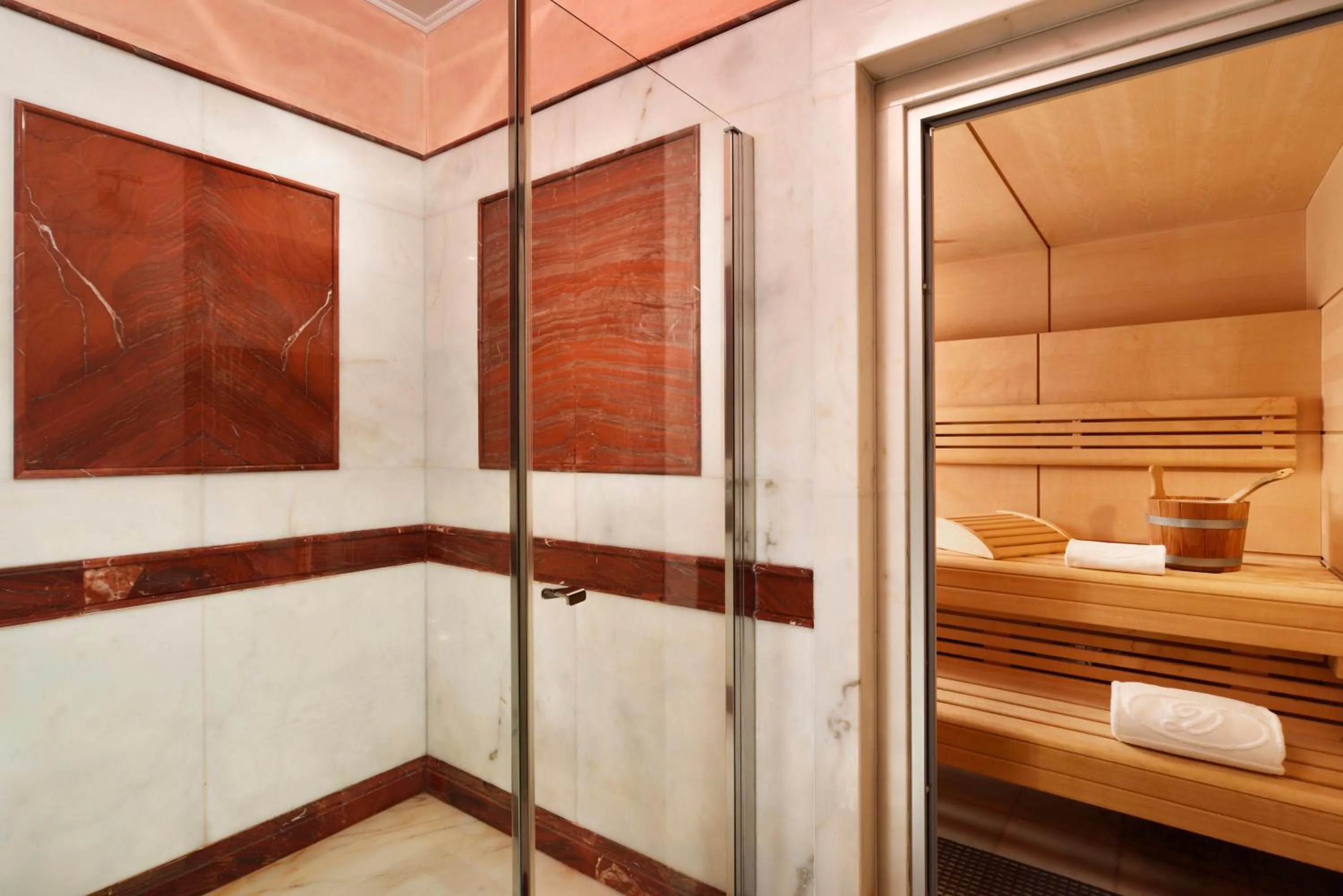 Sauna in Swiss Diamond Hotel & Spa