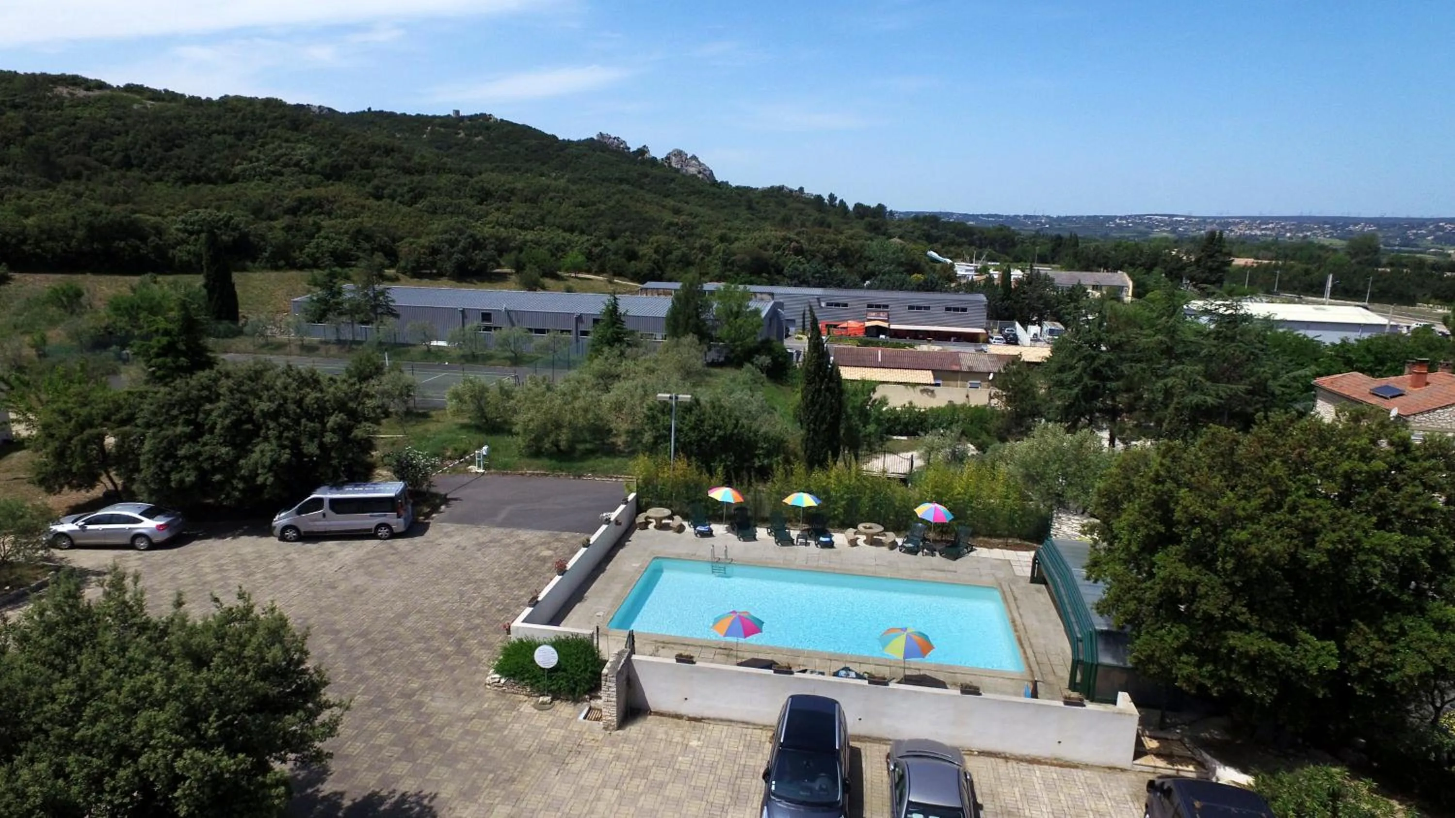 Swimming pool in Hotel Le Lagon