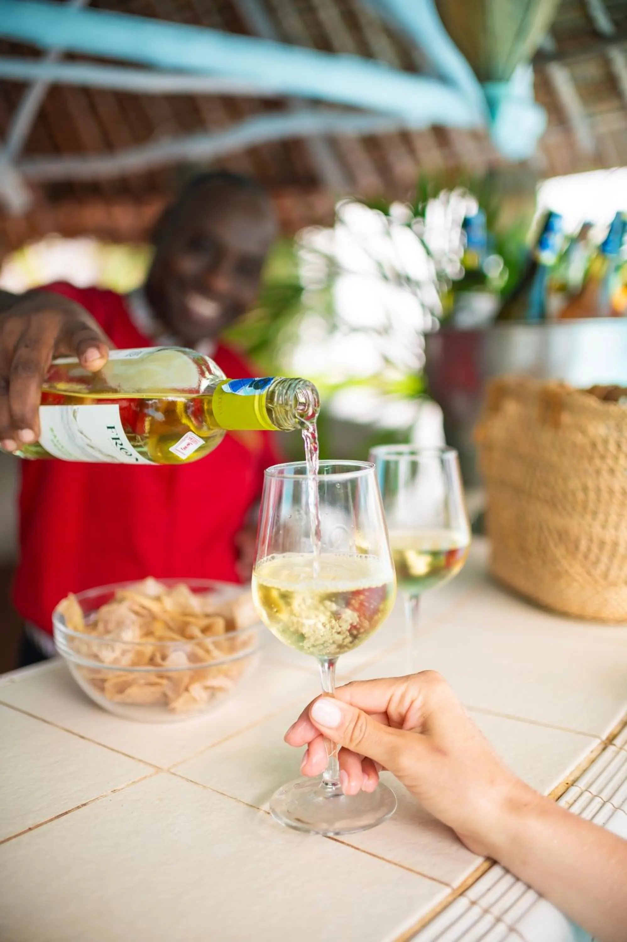 Drinks in Diamonds Leisure Beach & Golf Resort