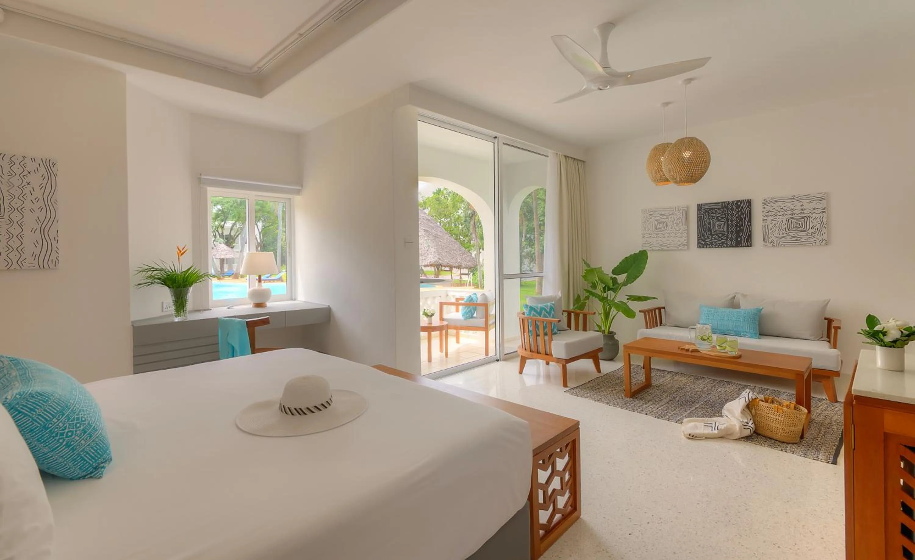 Seating area in Diamonds Leisure Beach & Golf Resort