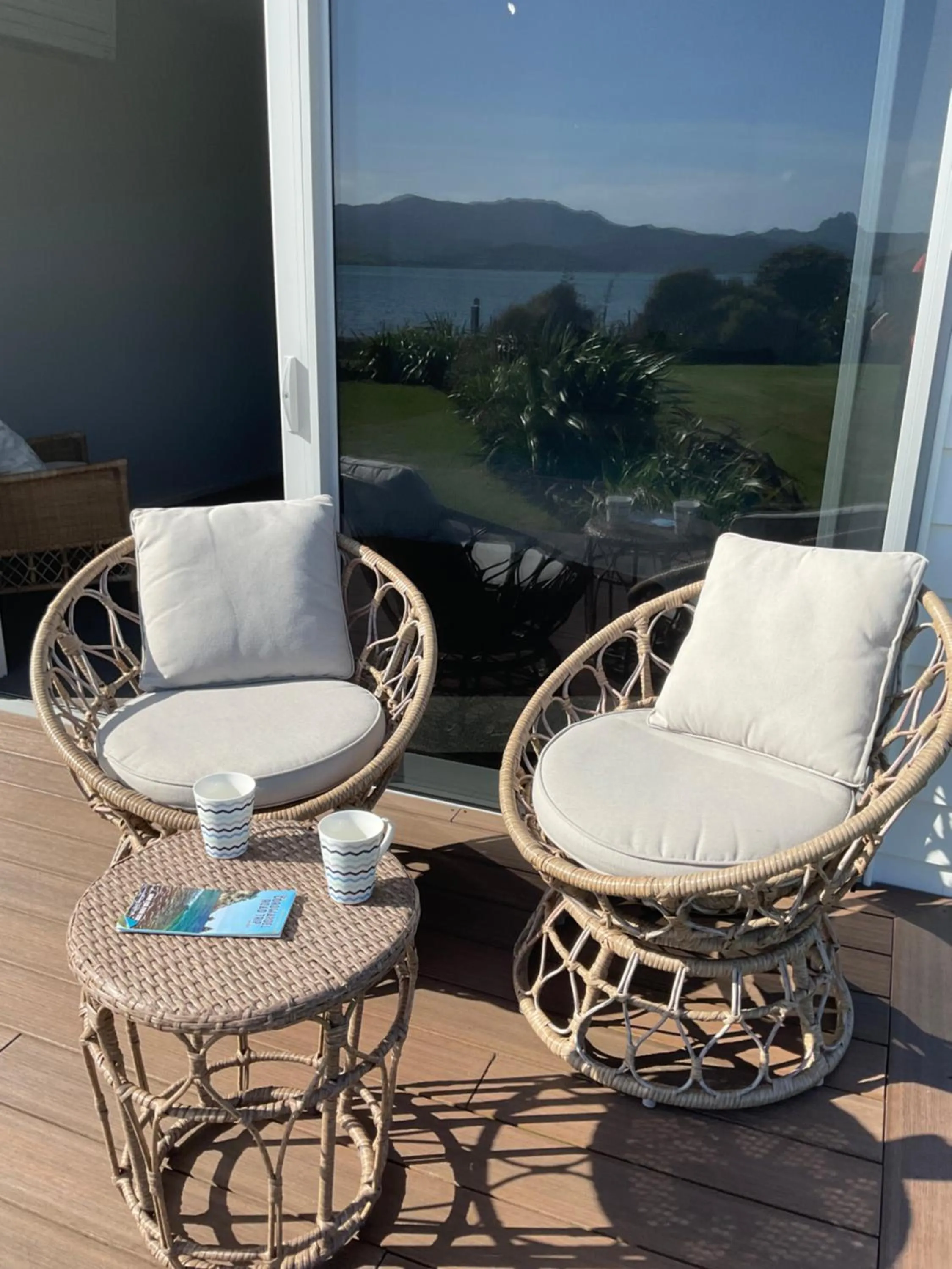 Balcony/Terrace in The Matarangi B & B