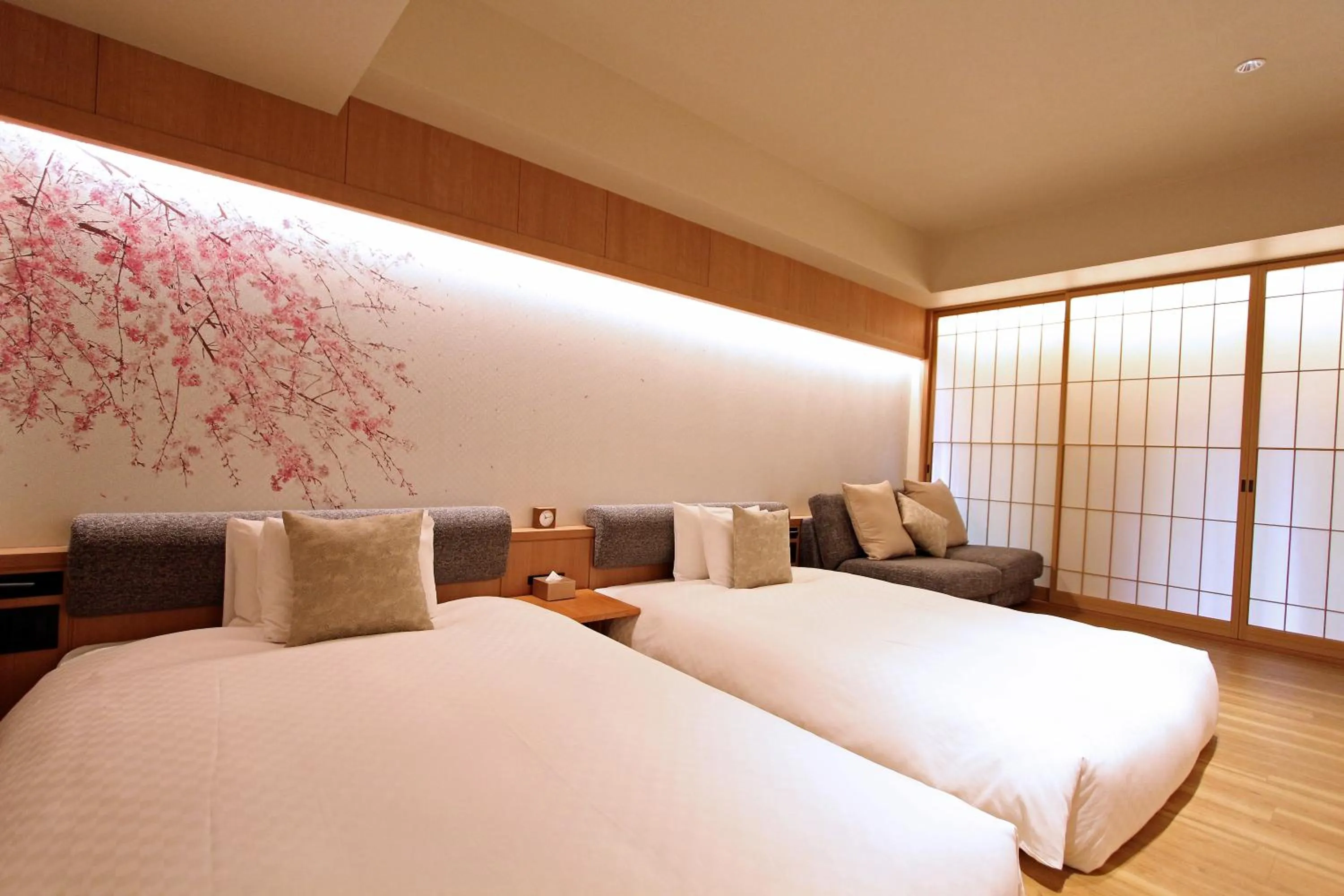 Bed in KAYA Kyoto Nijo Castle, BW Signature Collection by Best Western