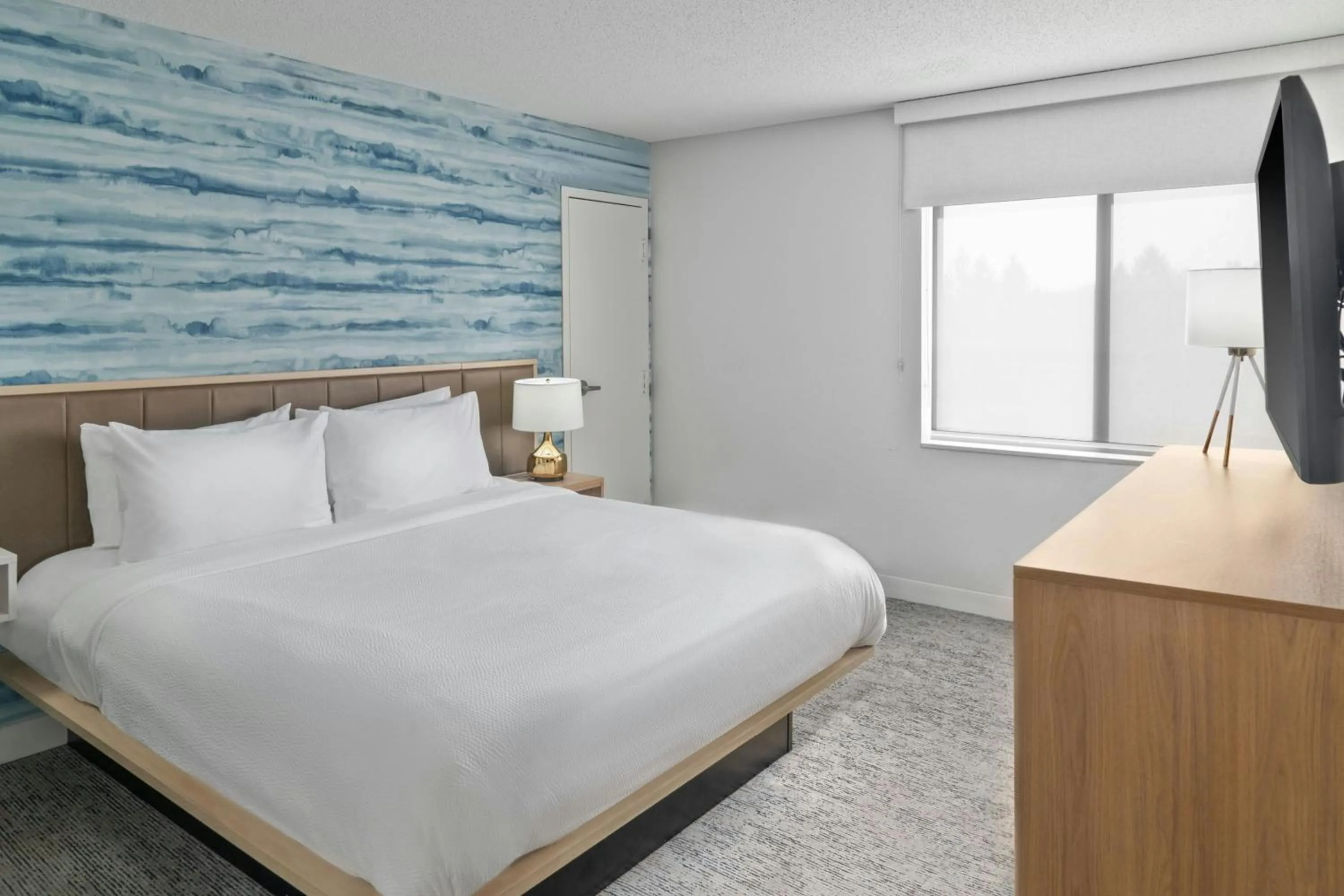 Bedroom, Bed in TownePlace Suites Detroit Warren