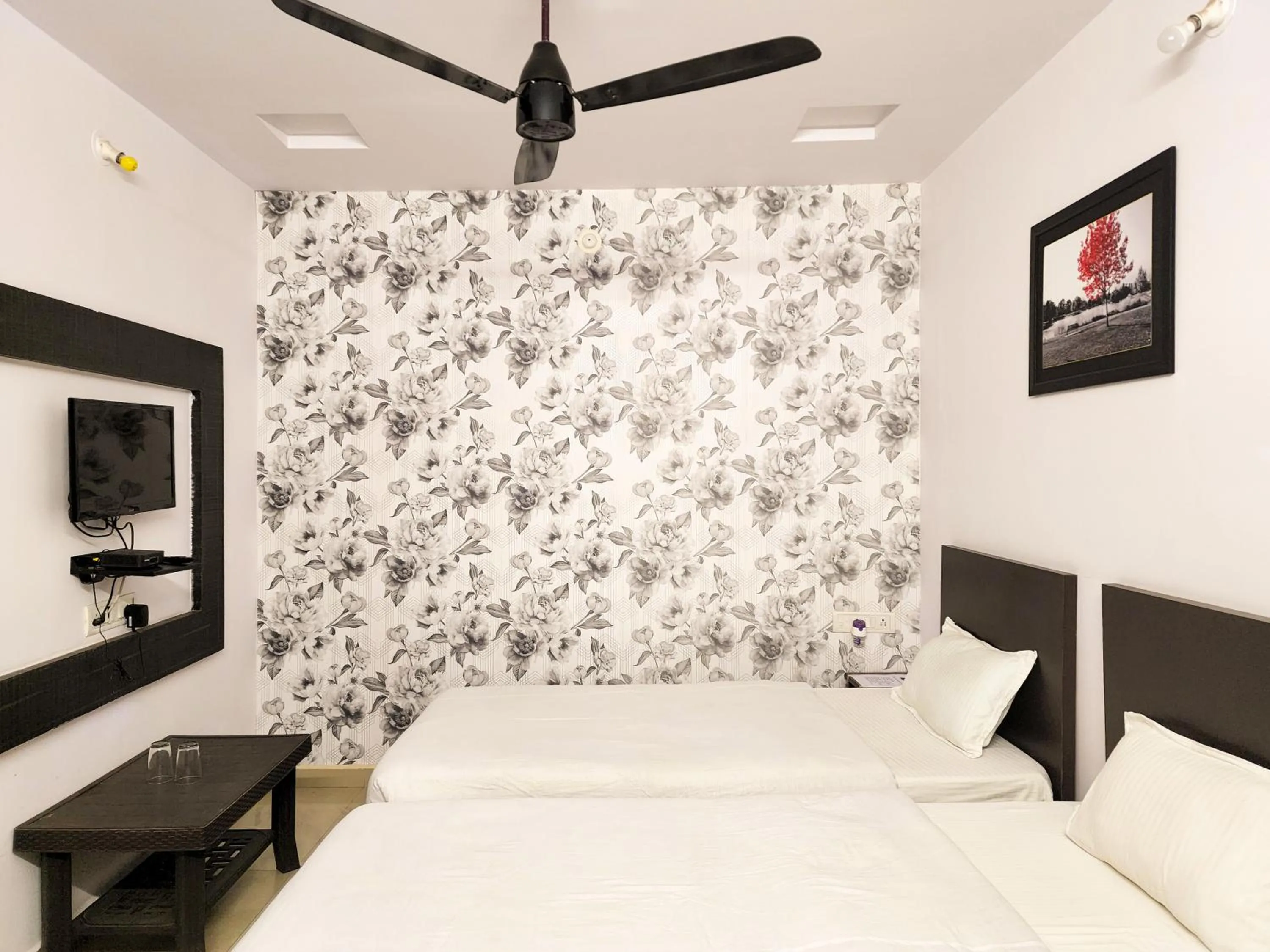 Bed in Shivani Inn Hotel & Banquet