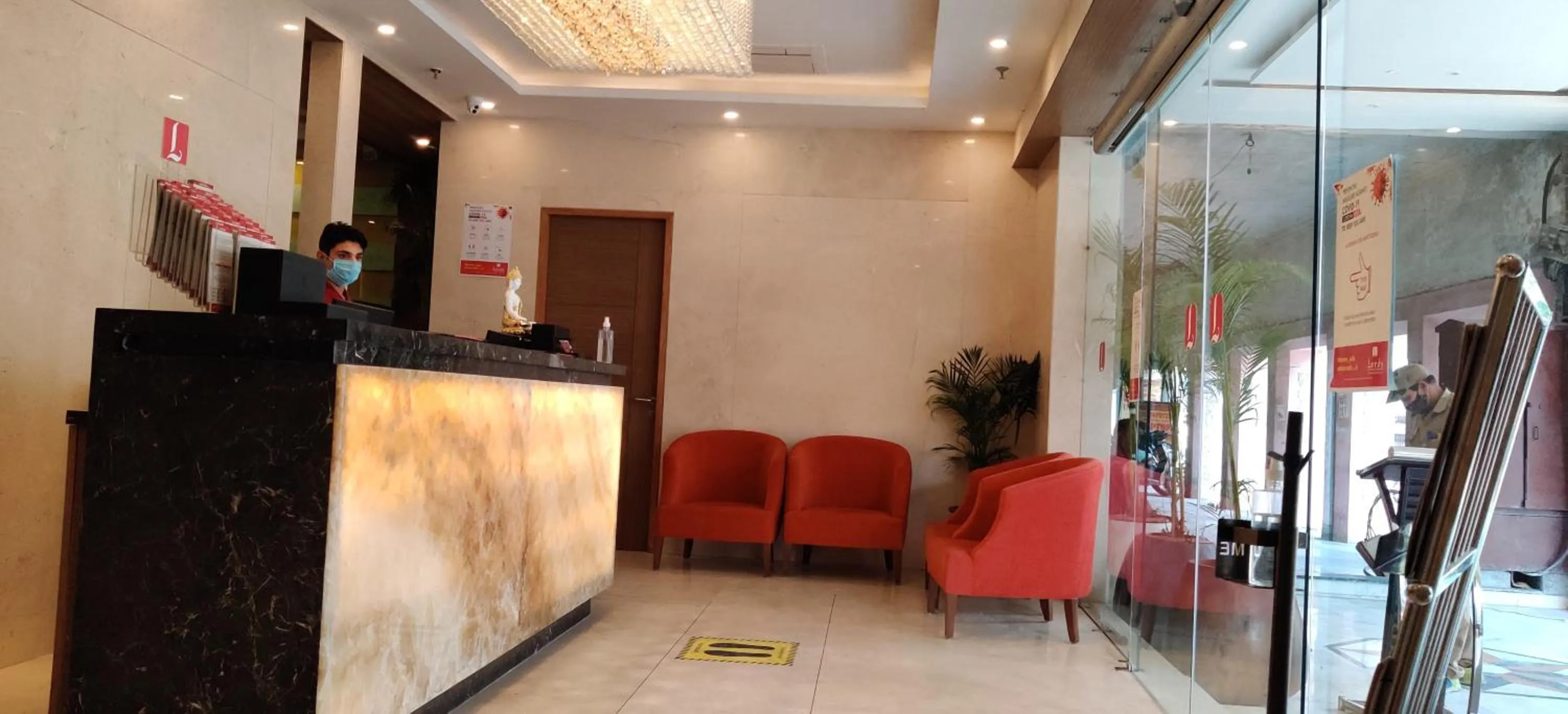Lobby or reception in Elora Lords Eco Inn , Lucknow