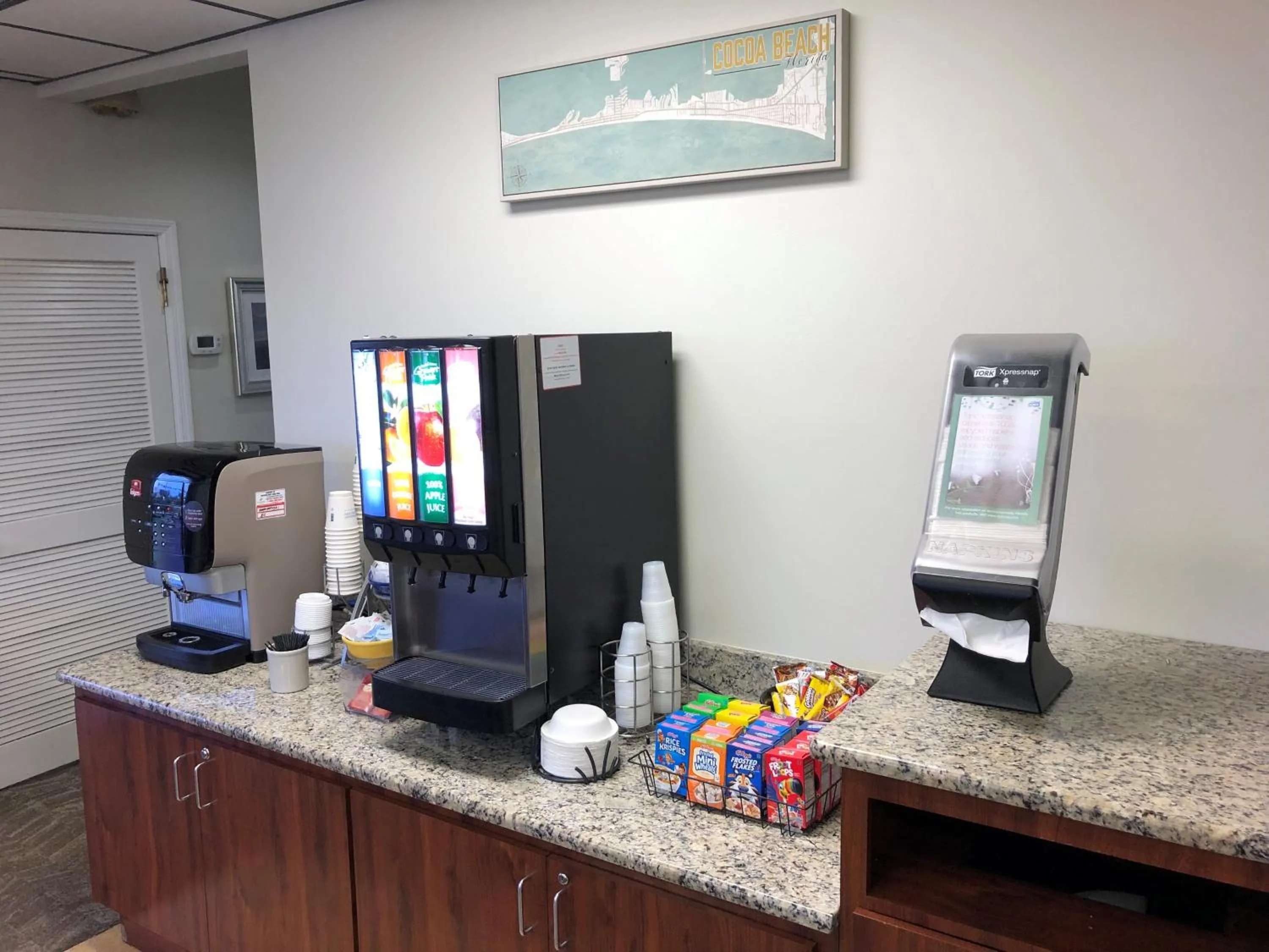 Breakfast in Days Inn by Wyndham Cocoa Beach Port Canaveral