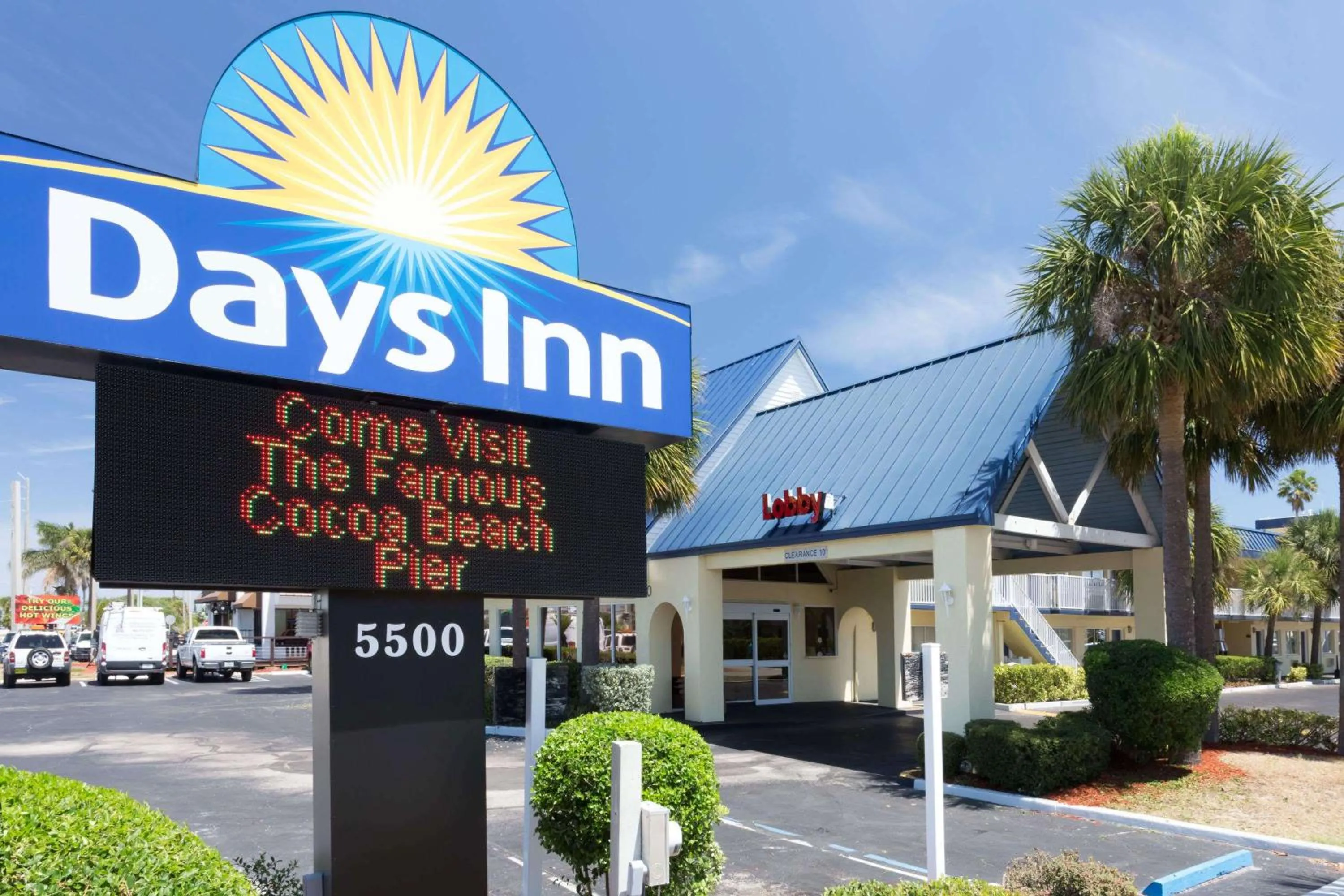 Property building in Days Inn by Wyndham Cocoa Beach Port Canaveral