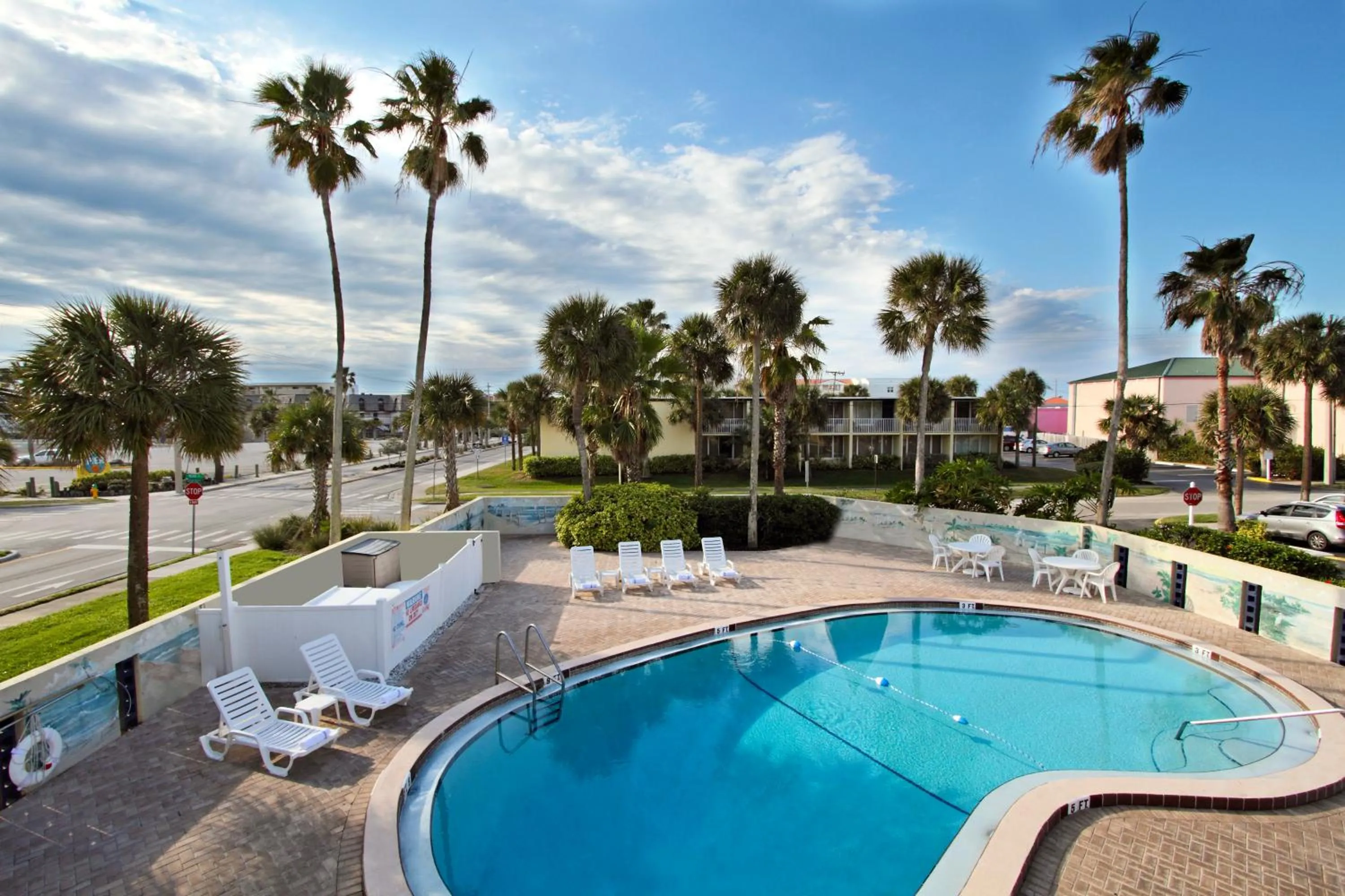 Swimming pool in Days Inn by Wyndham Cocoa Beach Port Canaveral