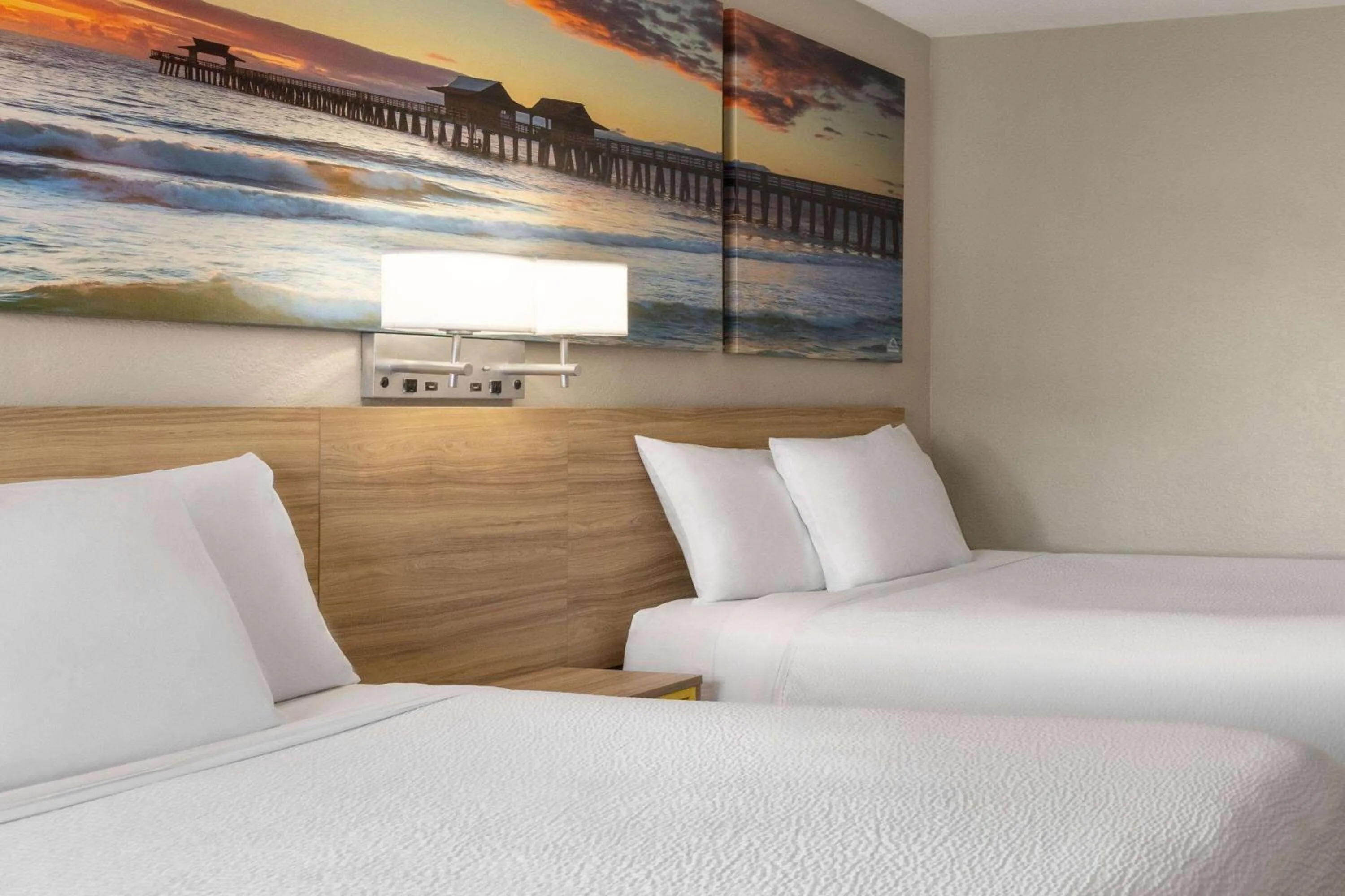 Photo of the whole room, Bed in Days Inn by Wyndham Cocoa Beach Port Canaveral